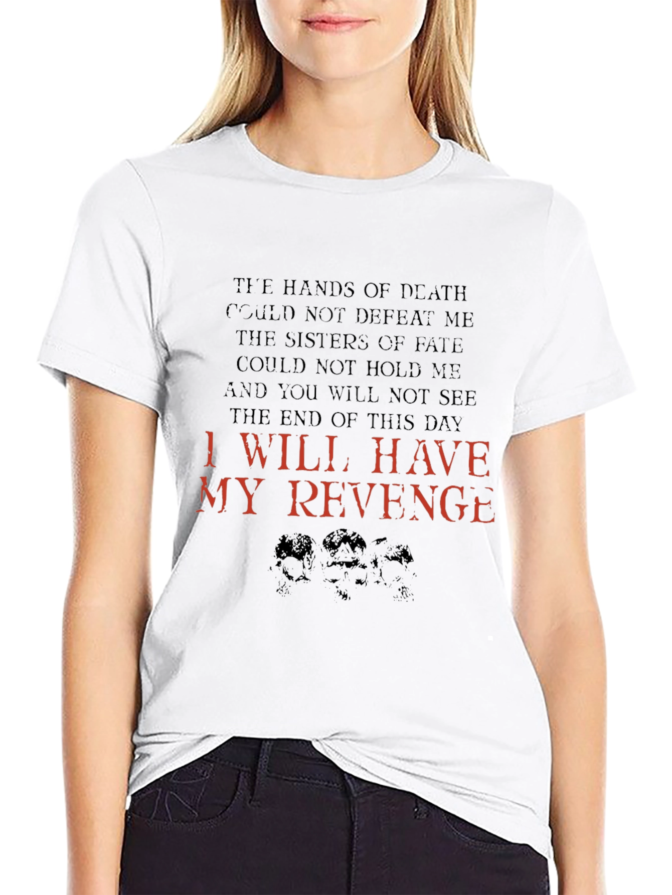I Will Have My Revenge Graphic Tee