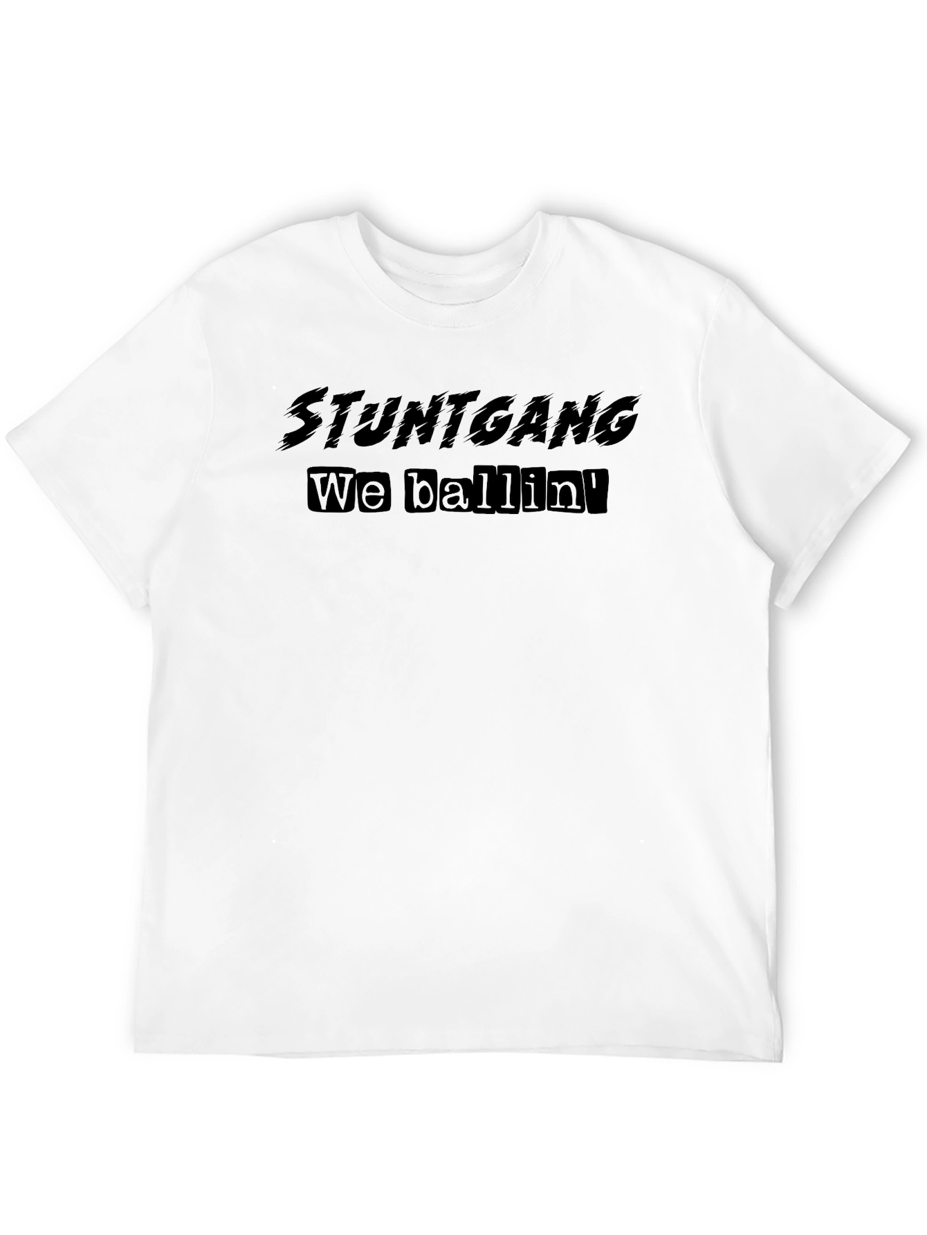 Stuntgang We Ballin Black Graphic T-Shirt