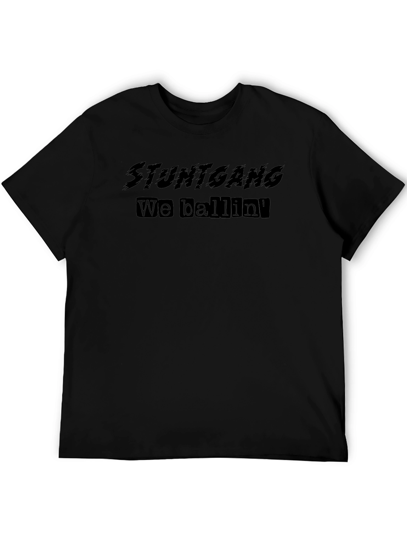 Stuntgang We Ballin Black Graphic T-Shirt