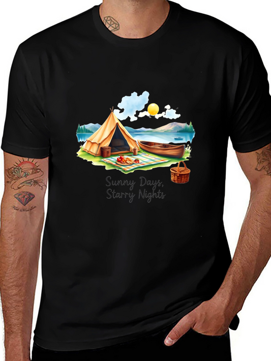 Camping Adventure Graphic Tee
