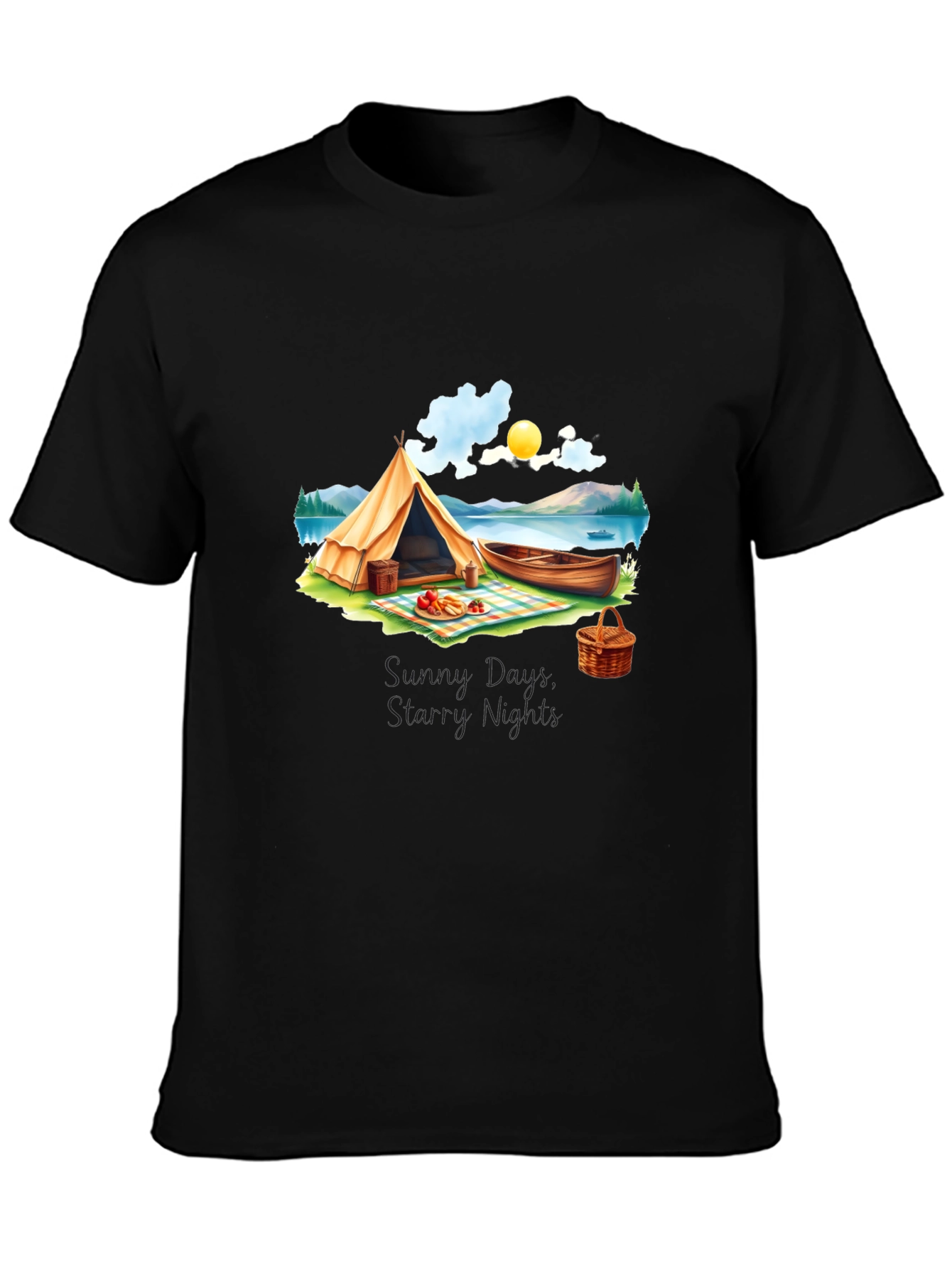 Camping Adventure Graphic Tee