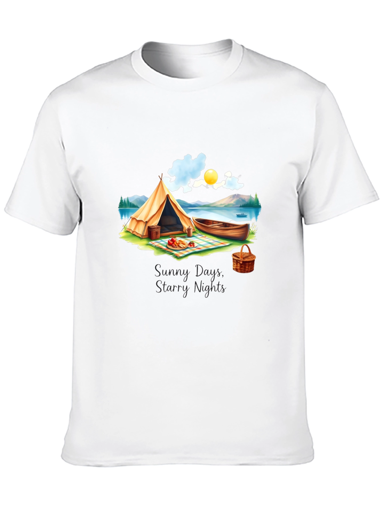 Camping Adventure Graphic Tee