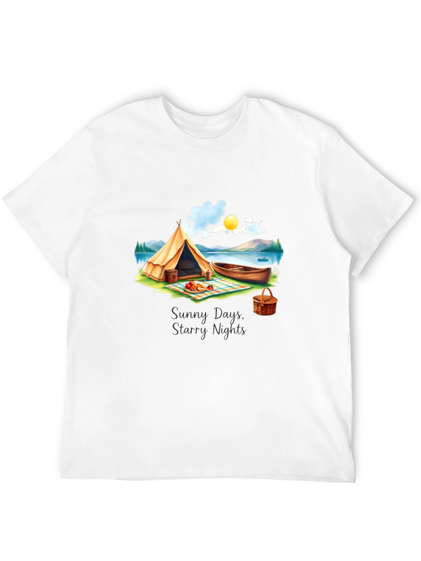 Camping Adventure Graphic Tee
