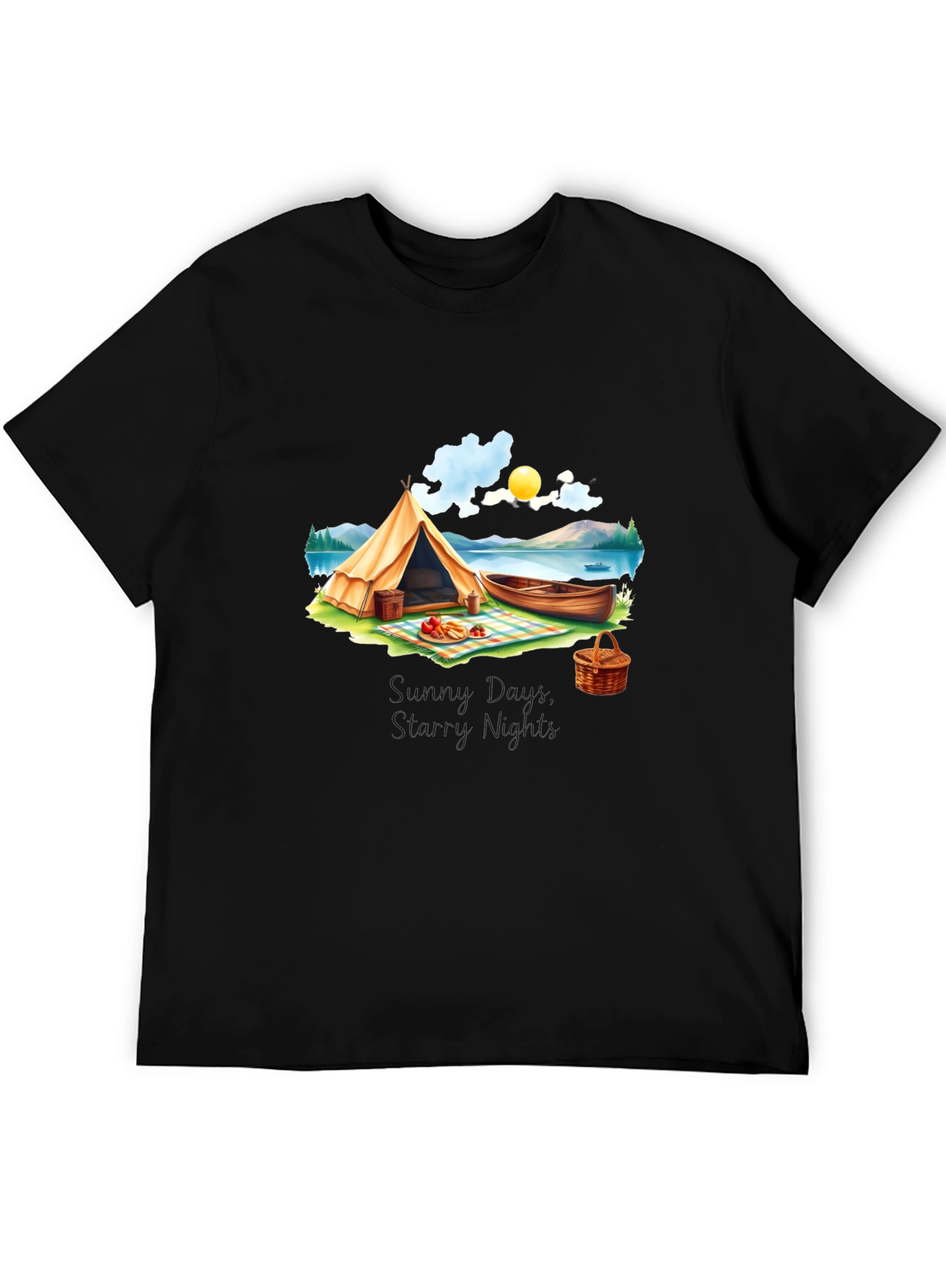 Camping Adventure Graphic Tee