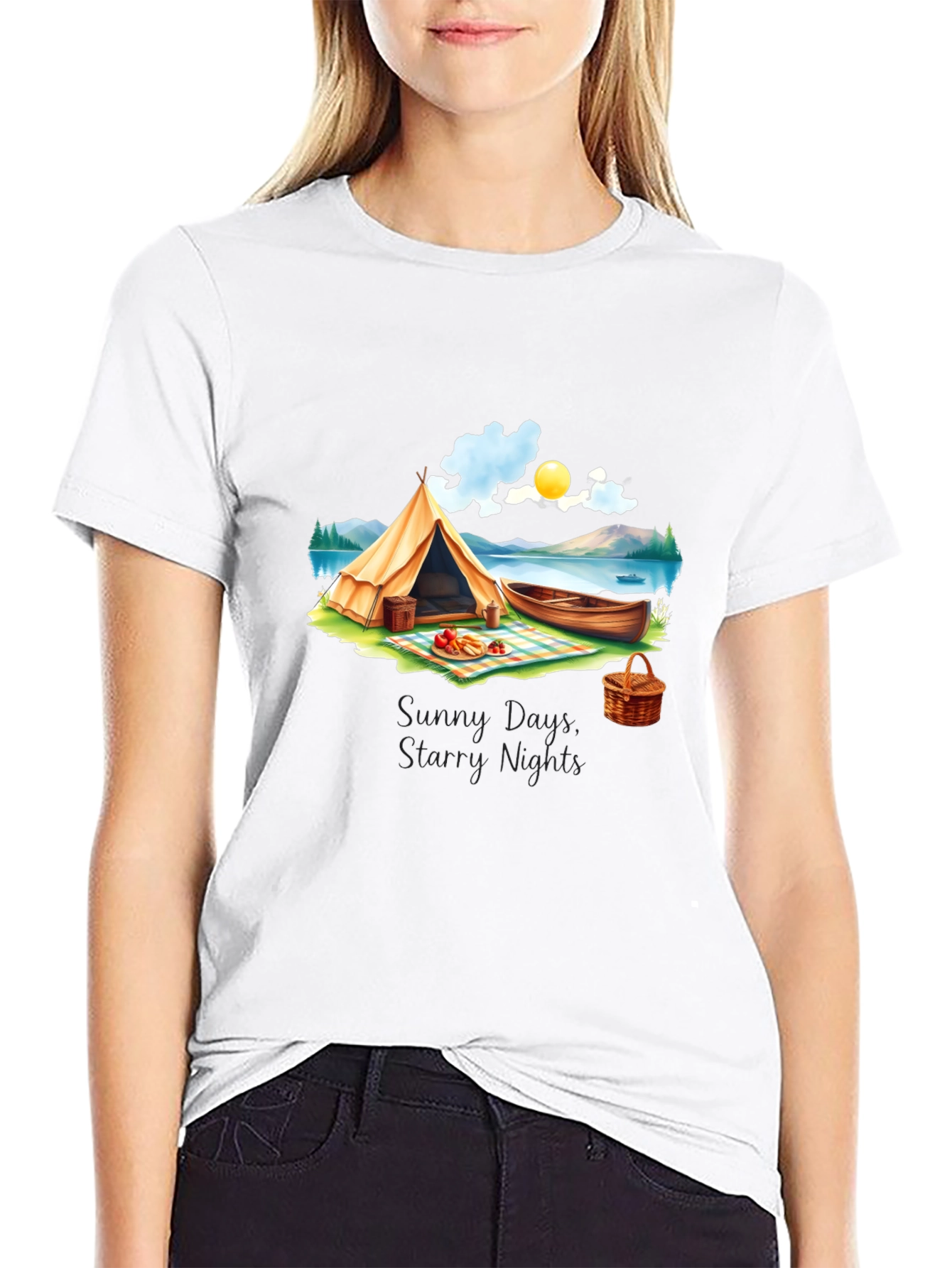 Camping Adventure Graphic Tee