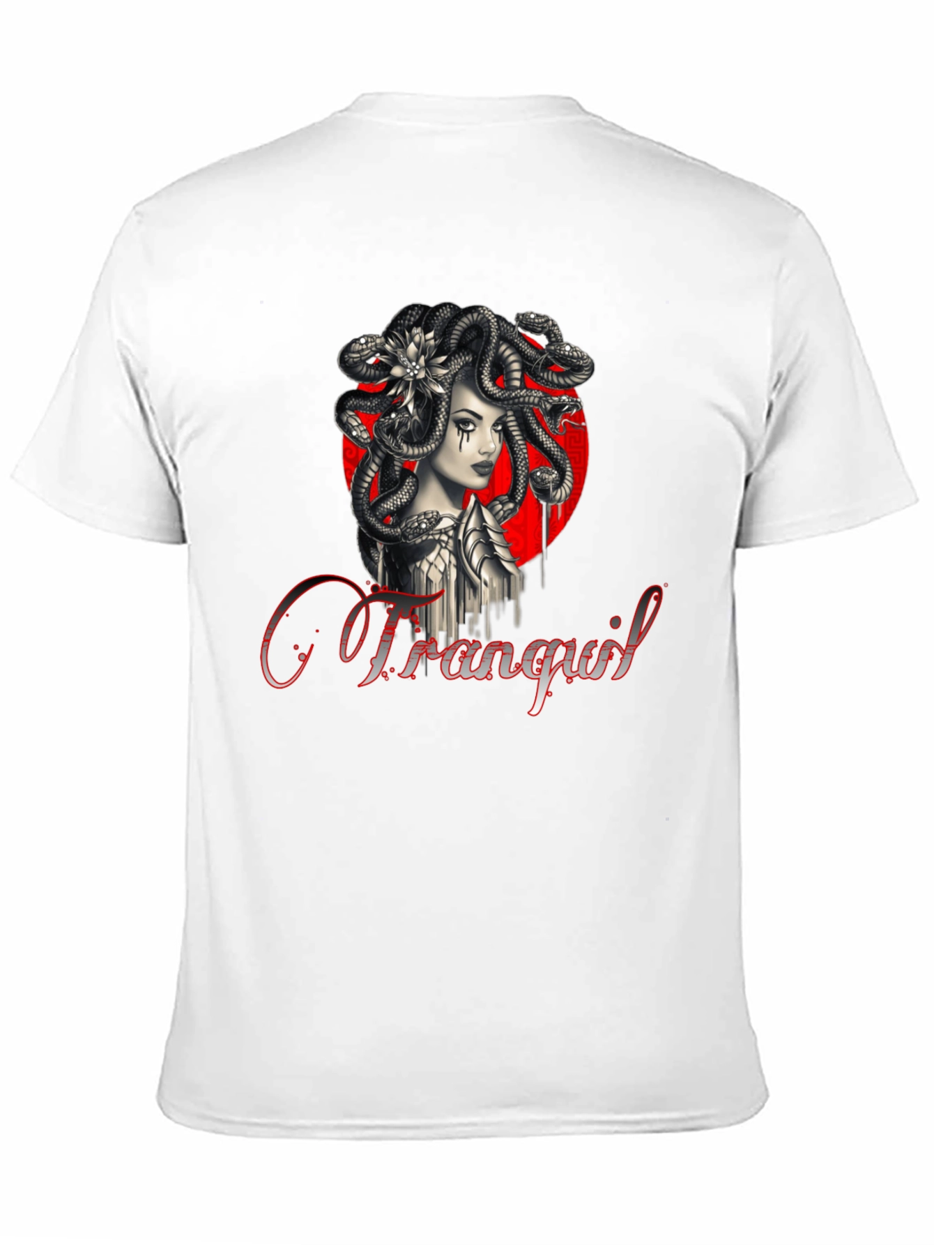 Medusa Graphic T-Shirt - Tranquil Design