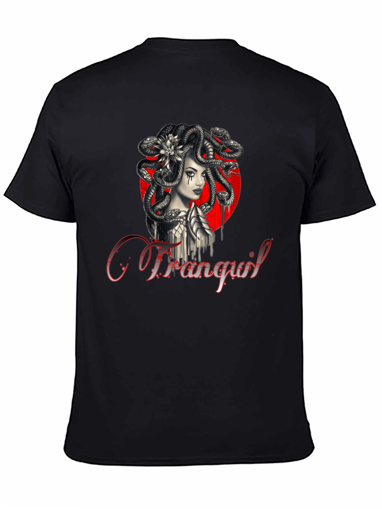 Medusa Graphic T-Shirt - Tranquil Design