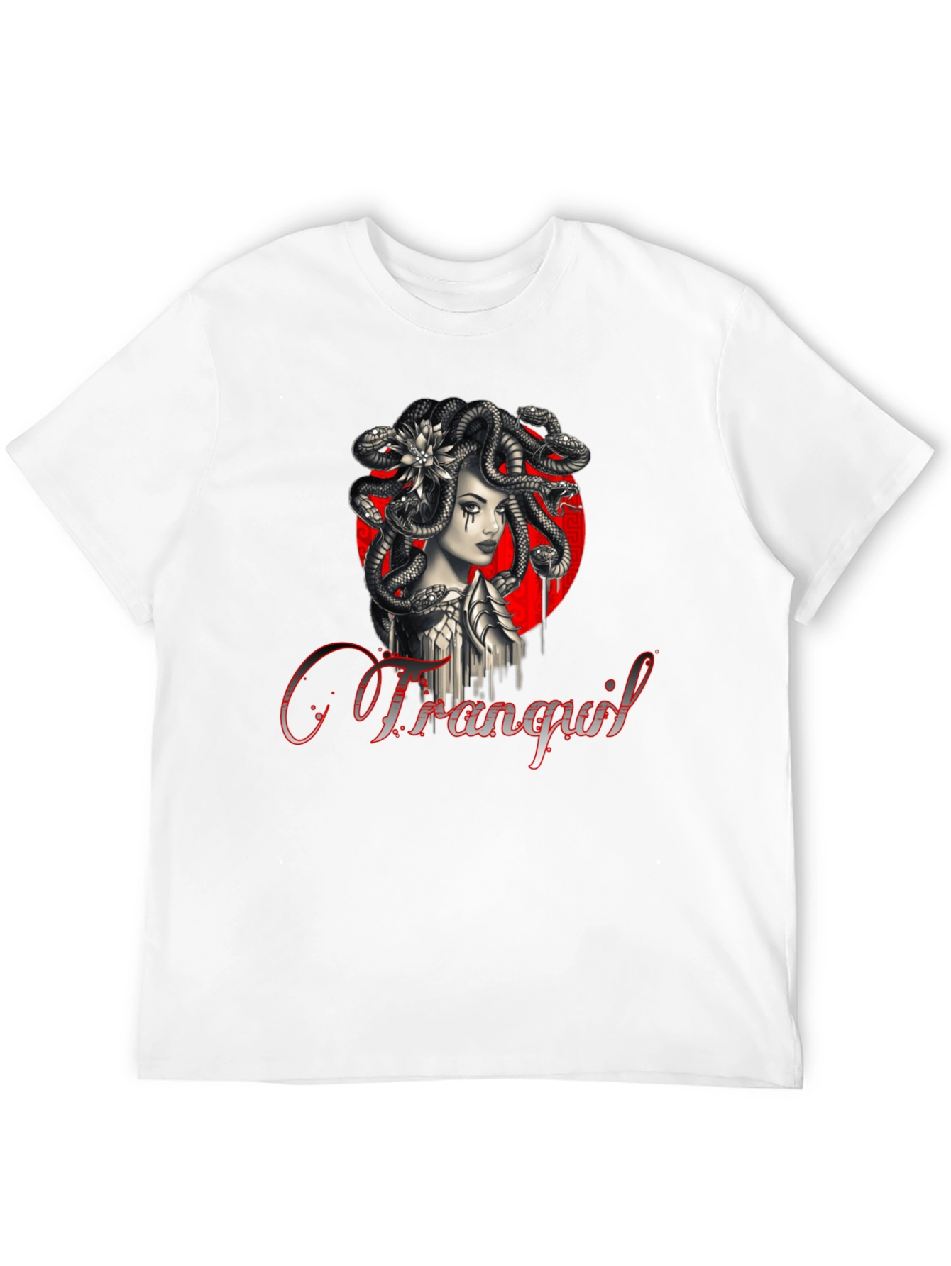 Medusa Graphic T-Shirt - Tranquil Design