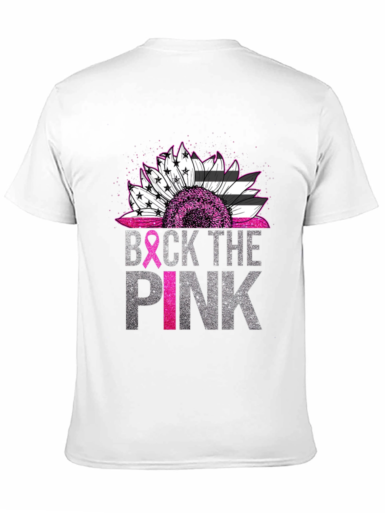 Back the Pink Breast Cancer Awareness T-Shirt