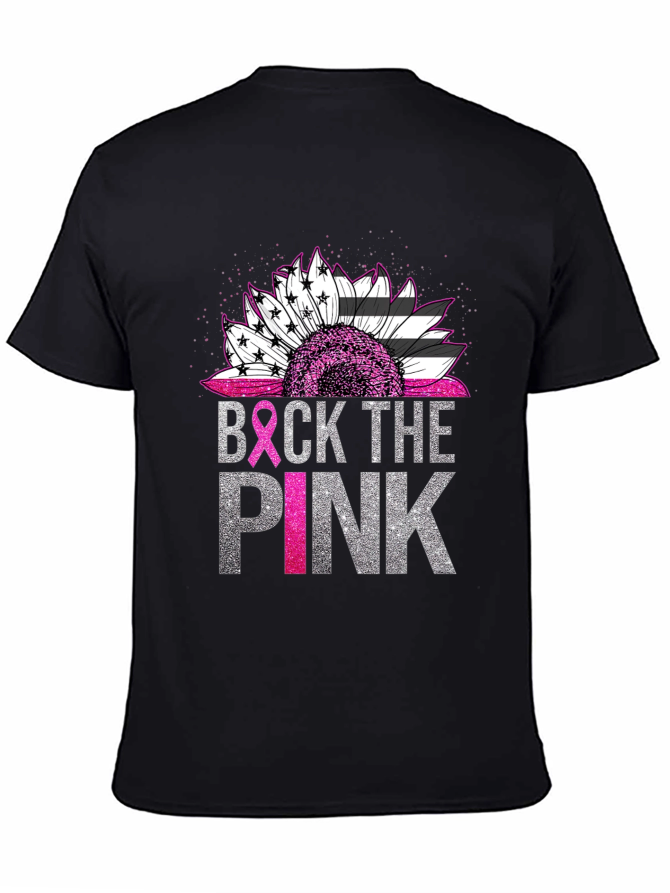 Back the Pink Breast Cancer Awareness T-Shirt