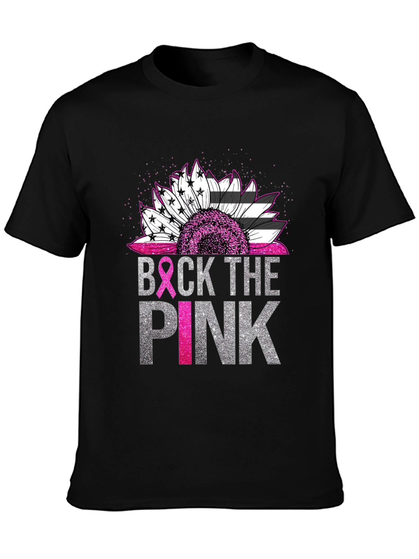 Back the Pink Breast Cancer Awareness T-Shirt