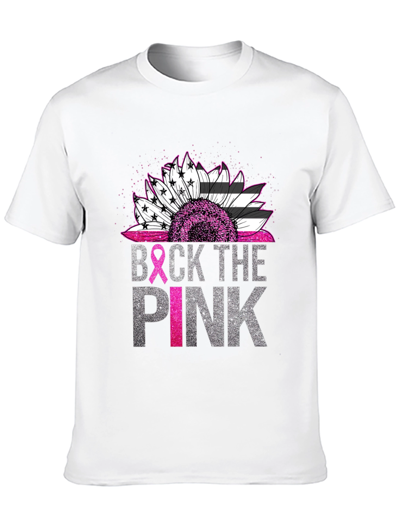 Back the Pink Breast Cancer Awareness T-Shirt