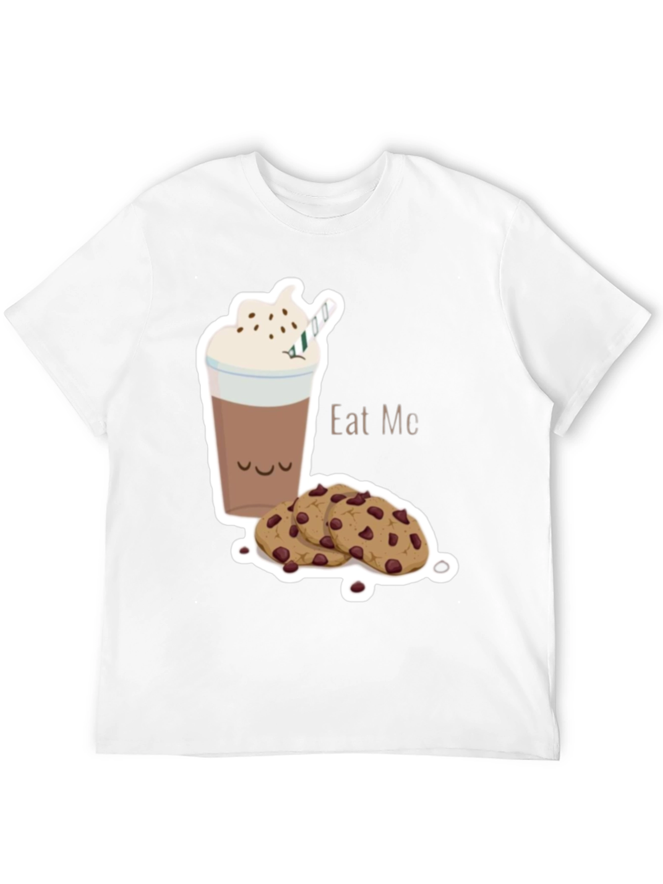 Eat Me Cookie and Drink Graphic T-Shirt