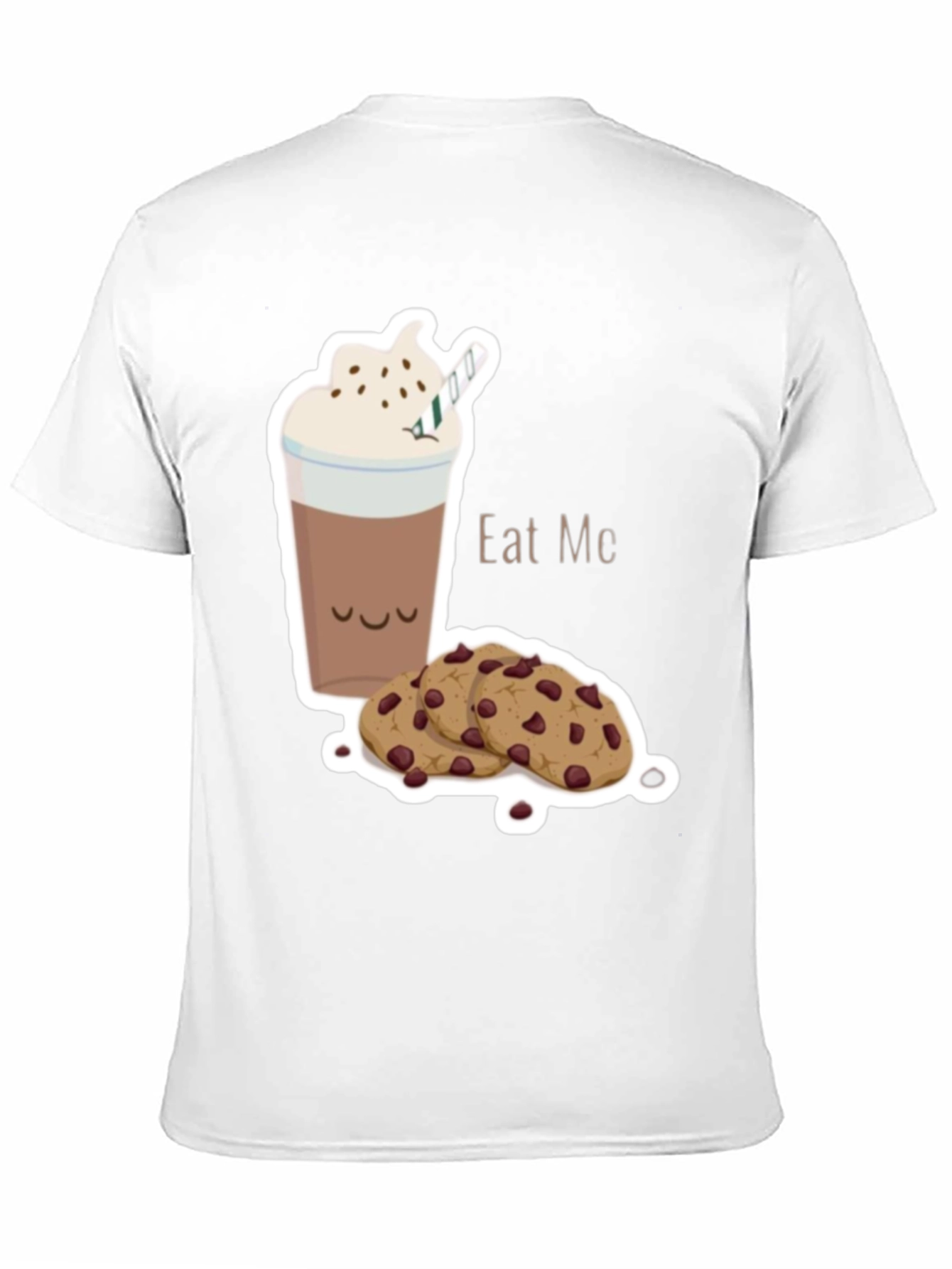 Eat Me Cookie and Drink Graphic T-Shirt