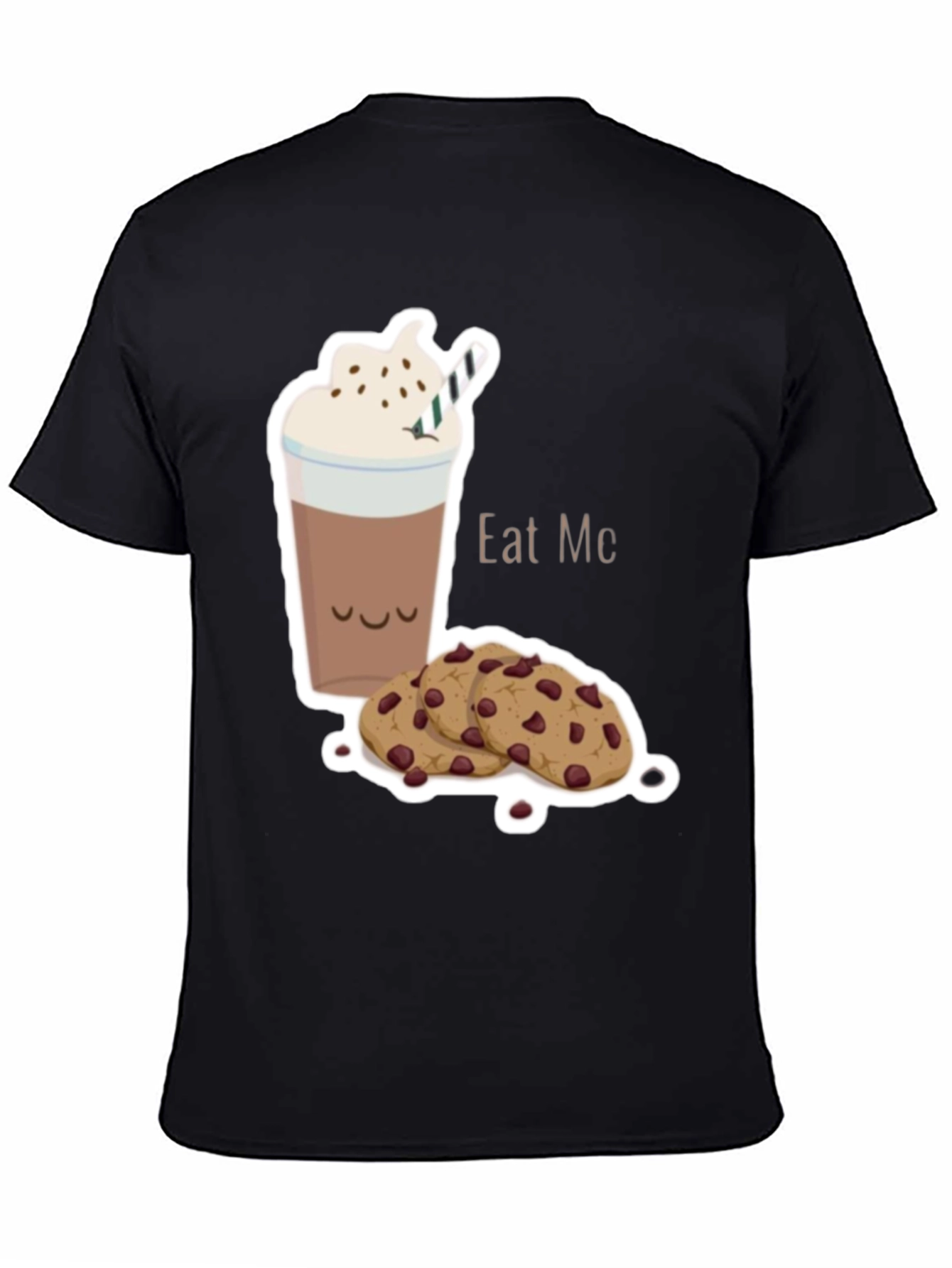 Eat Me Cookie and Drink Graphic T-Shirt
