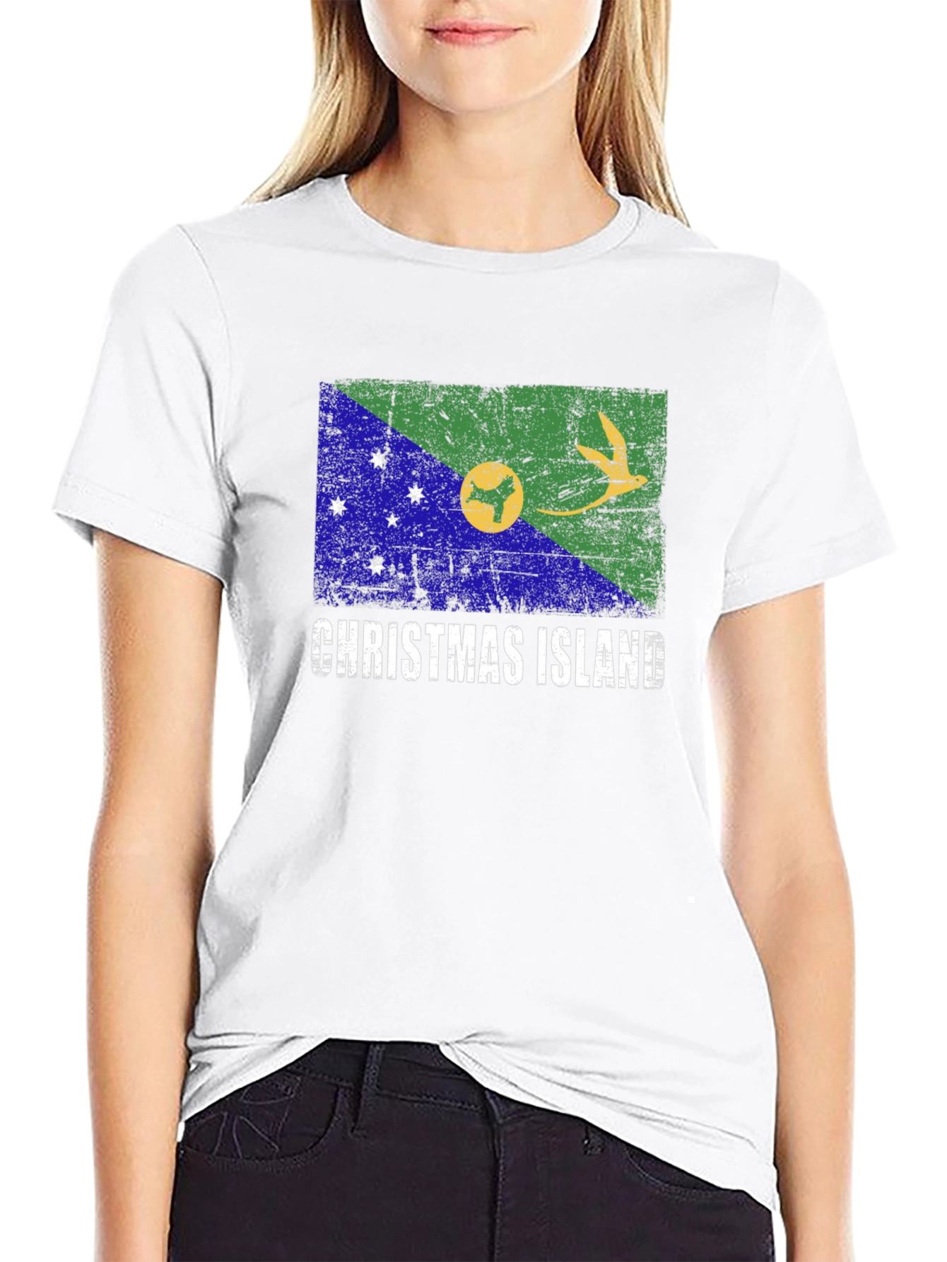 Christmas Island Flag T-Shirt Souvenir