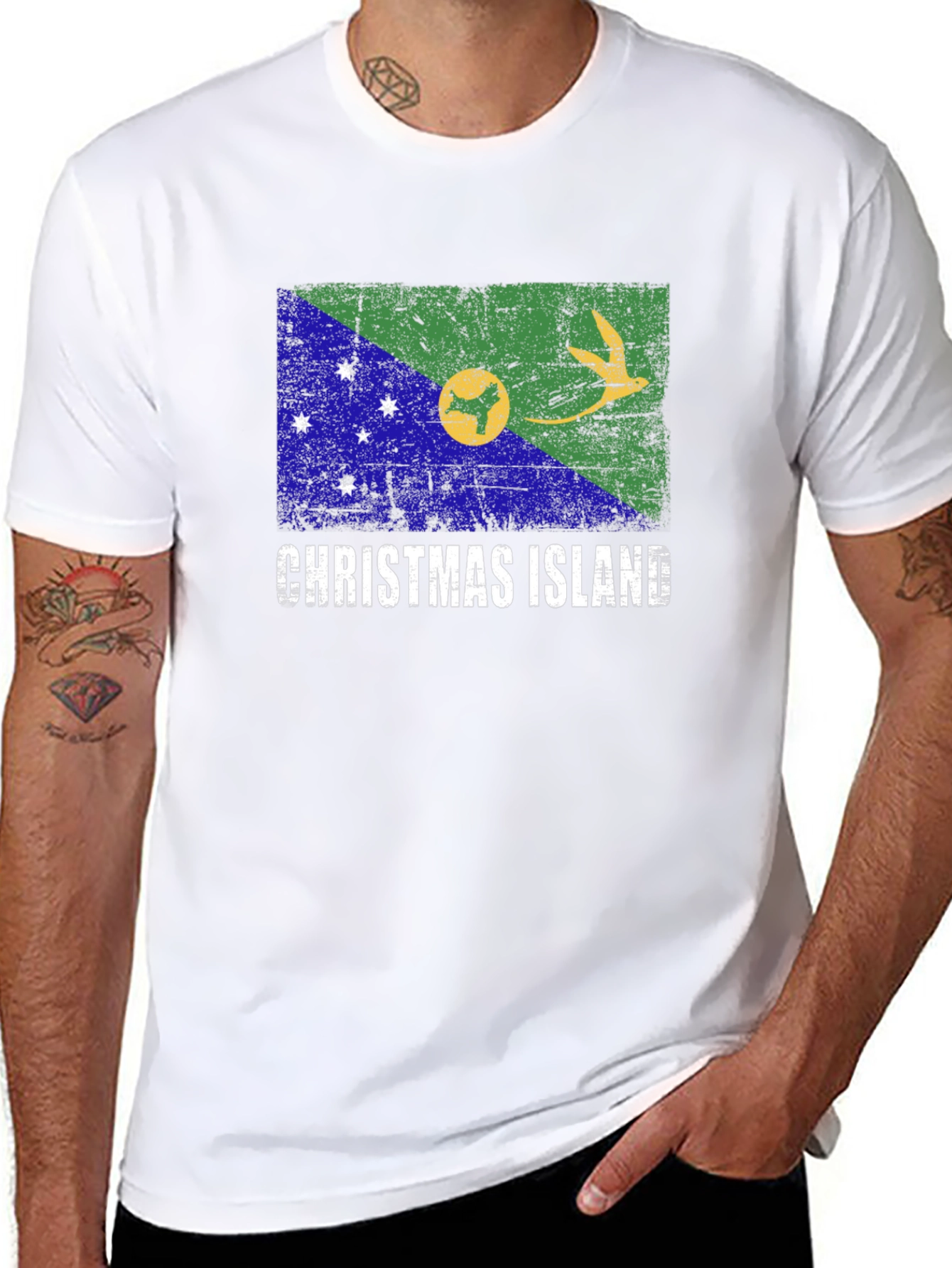 Christmas Island Flag T-Shirt Souvenir