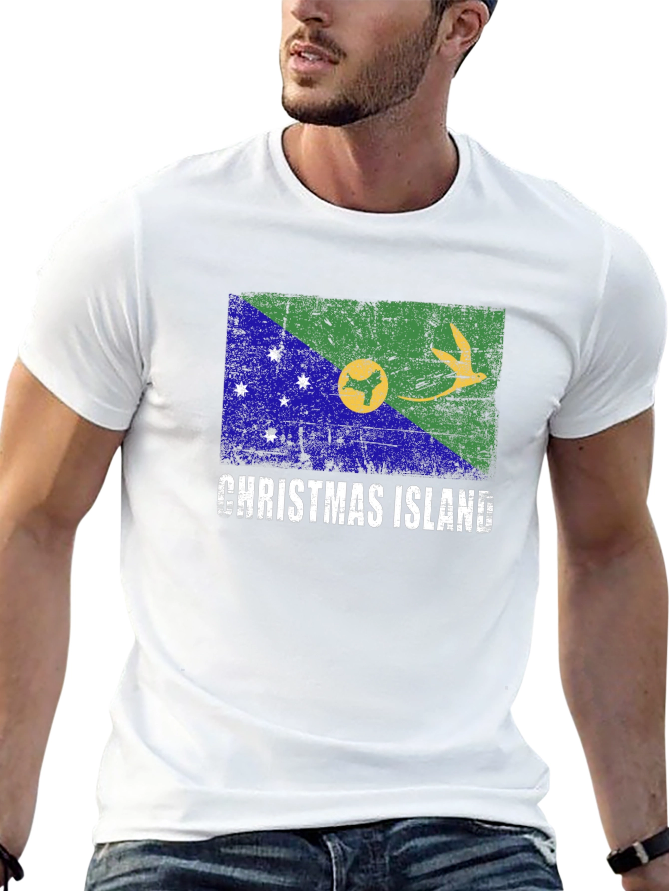 Christmas Island Flag T-Shirt Souvenir