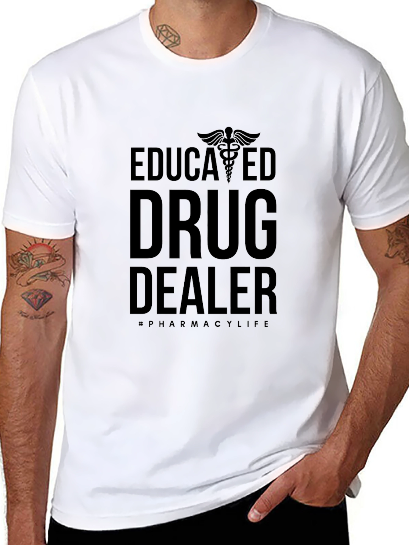 Educated Drug Dealer T-Shirt Pharmacy Life