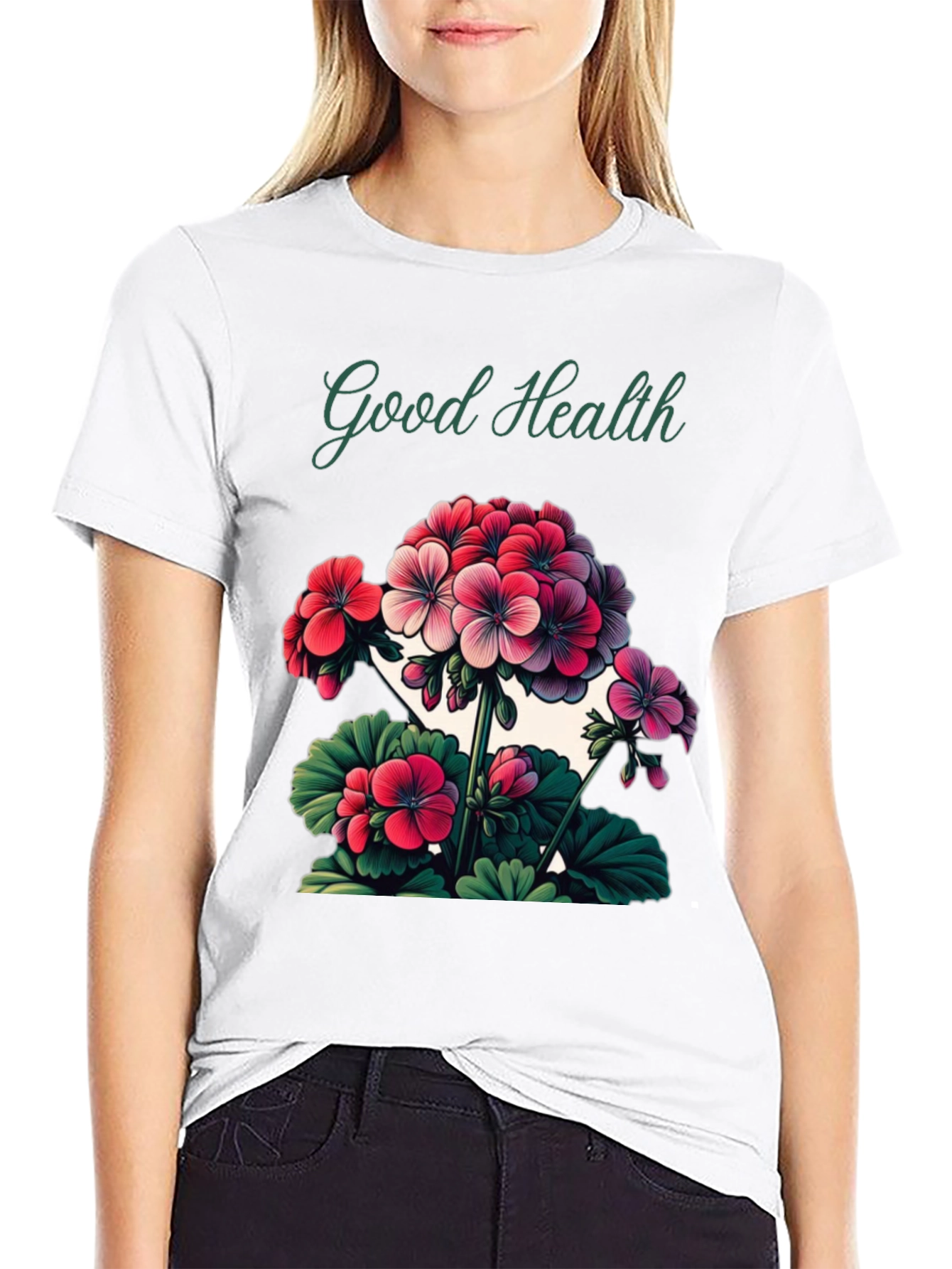 Good Health Floral T-Shirt