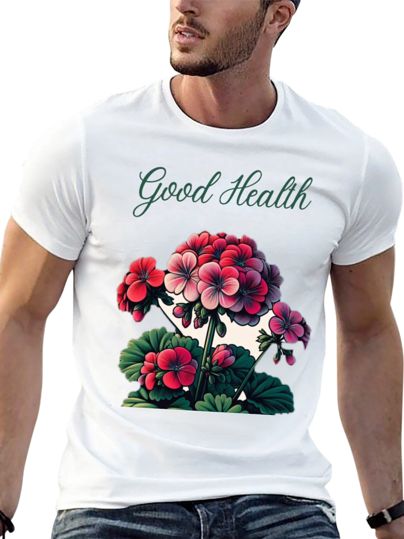 Good Health Floral T-Shirt