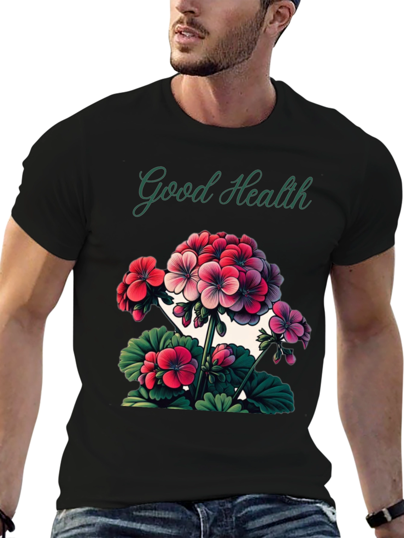 Good Health Floral T-Shirt