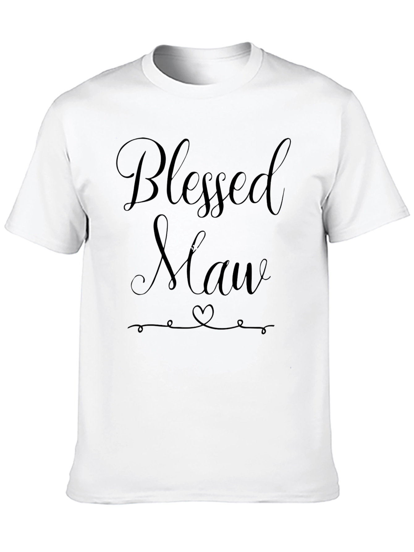 Blessed Maw T-Shirt - Cute Grandma Tee