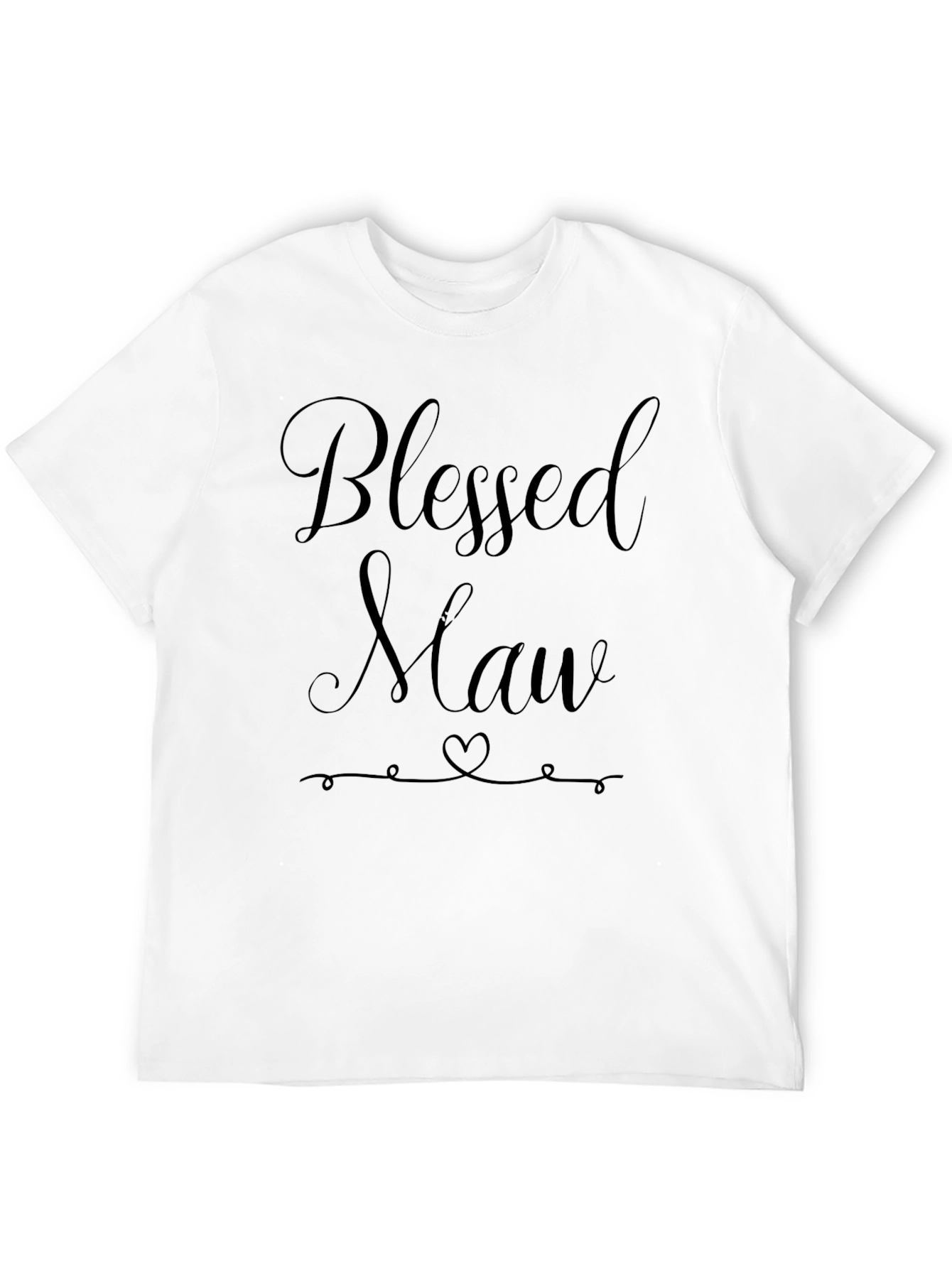 Blessed Maw T-Shirt - Cute Grandma Tee