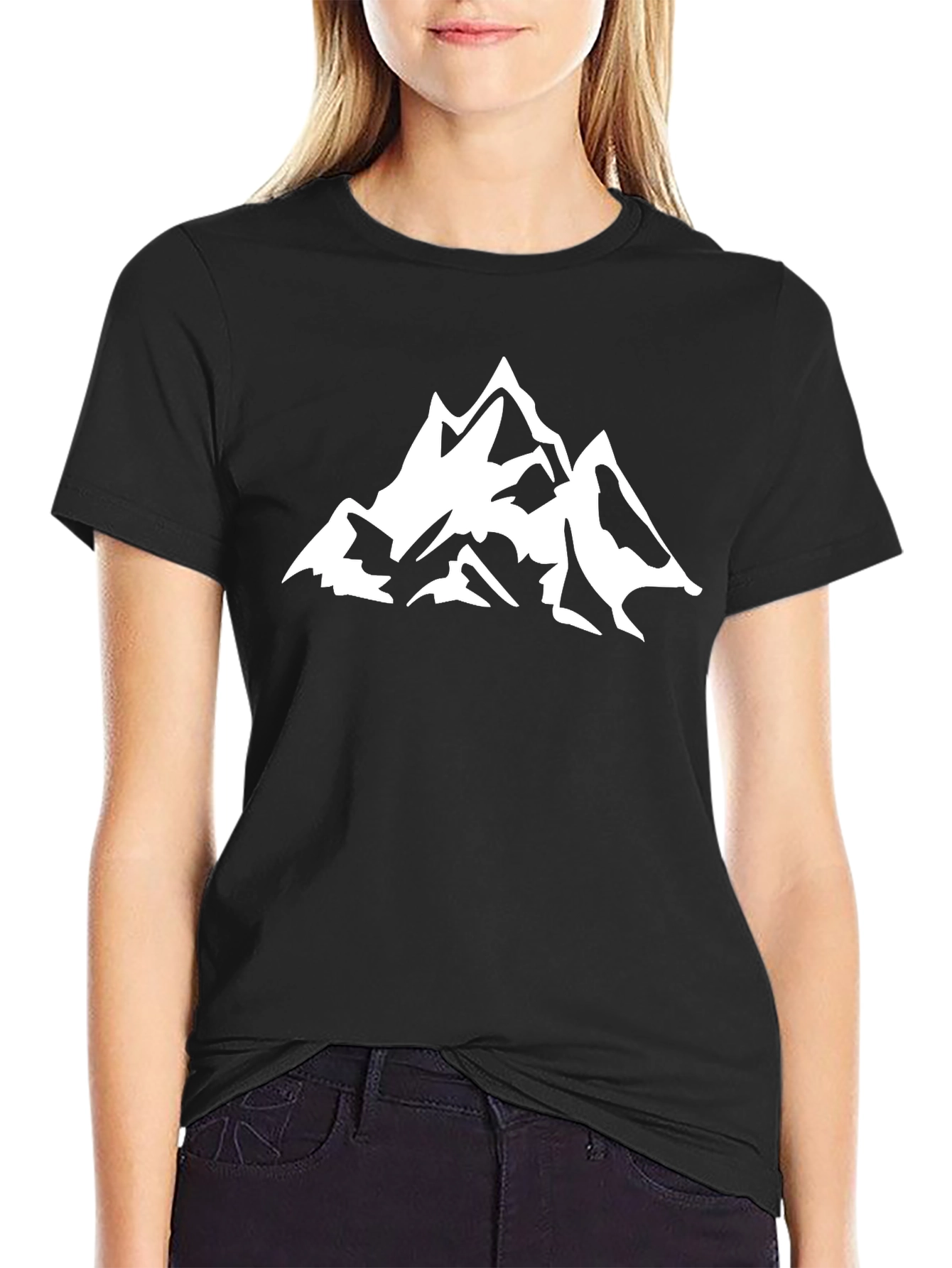 Black Mountain Peak Graphic Tee - Adventure Awaits!