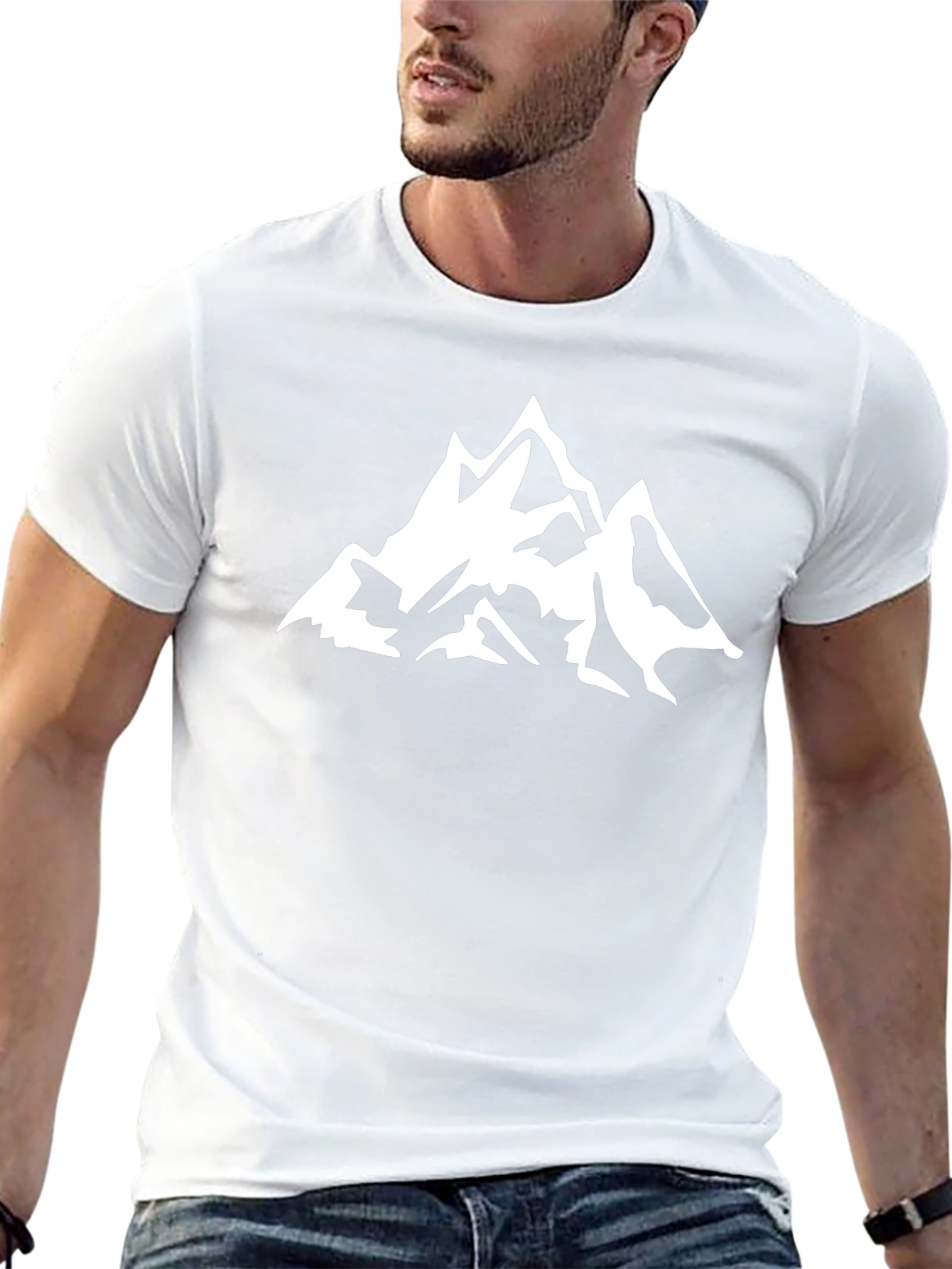 Black Mountain Peak Graphic Tee - Adventure Awaits!
