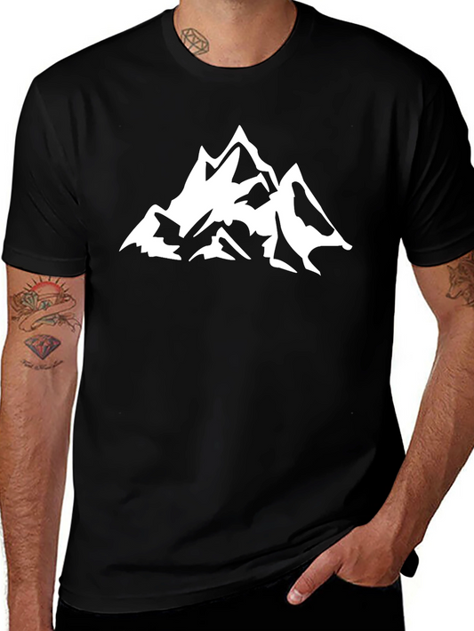 Black Mountain Peak Graphic Tee - Adventure Awaits!