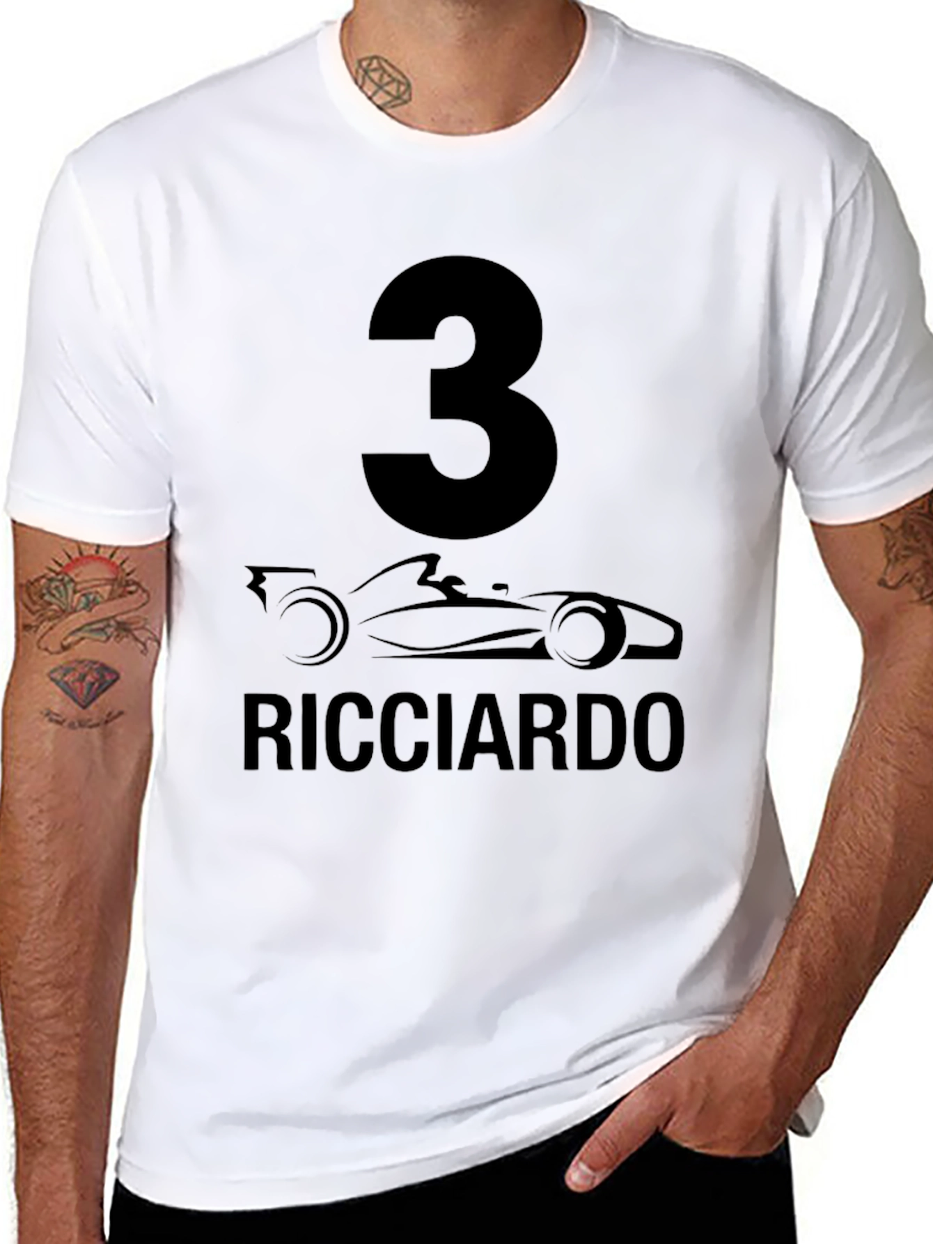Ricciardo Racing Number 3 T-Shirt