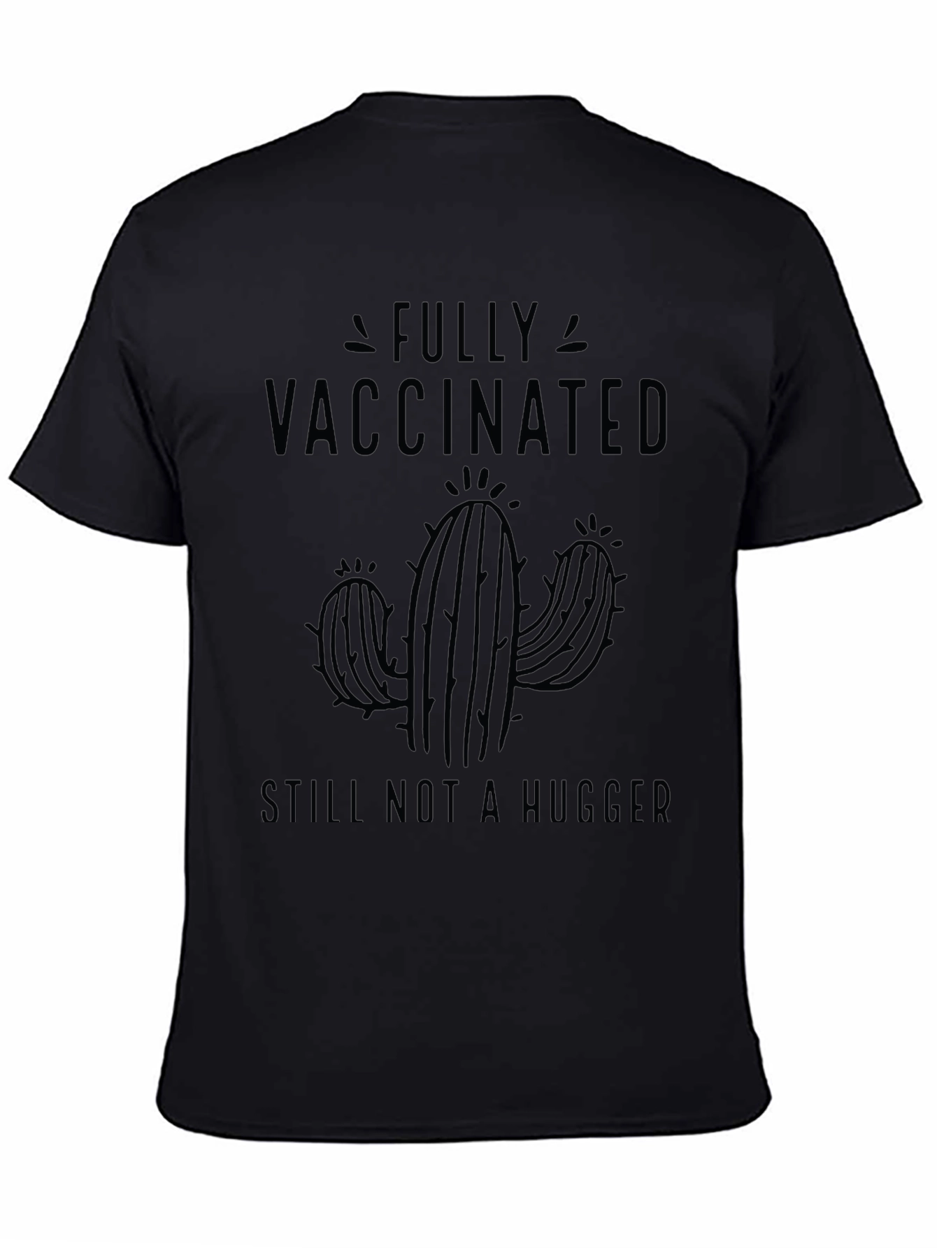 Fully Vaccinated Cactus Graphic Tee