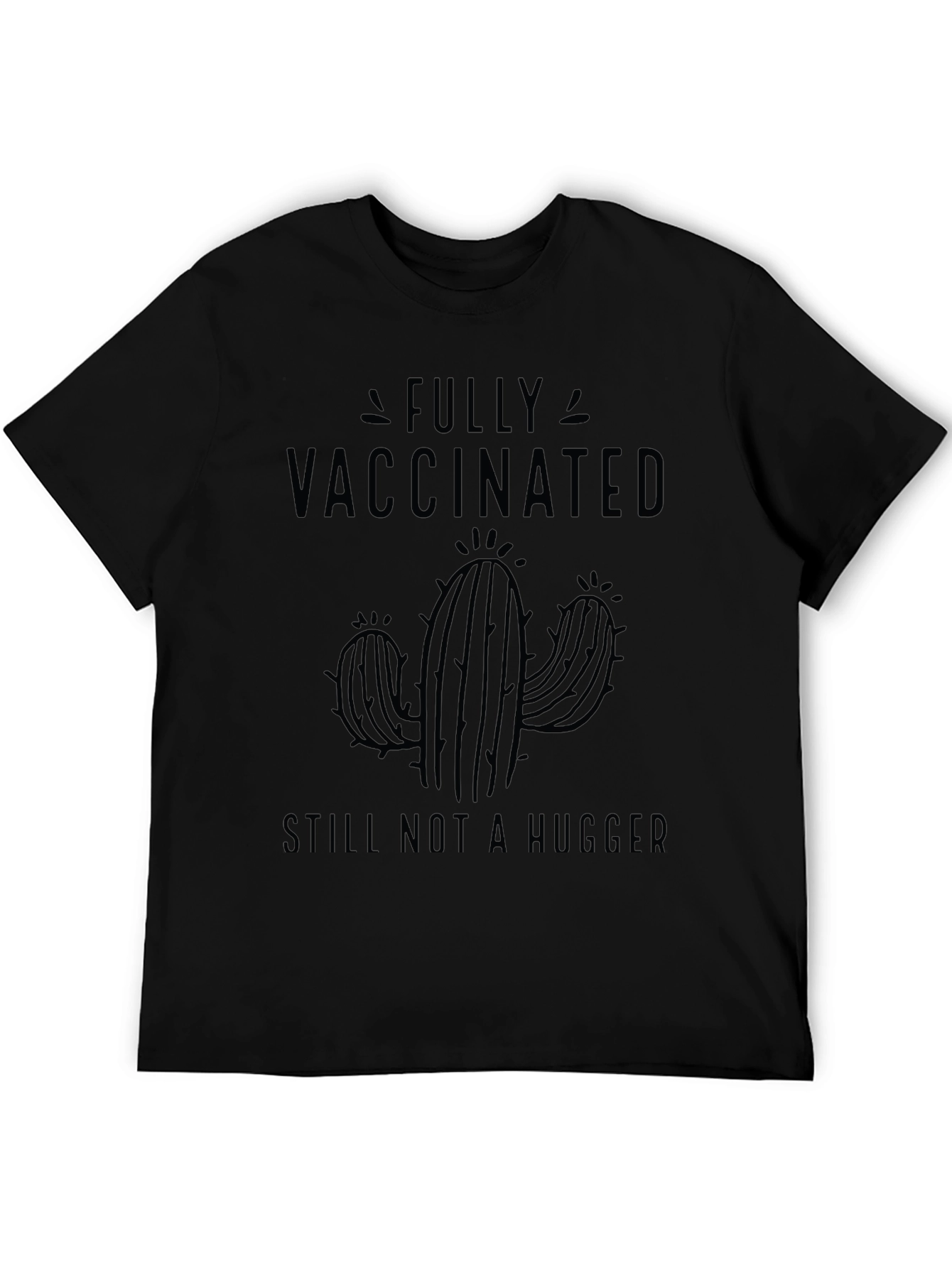 Fully Vaccinated Cactus Graphic Tee