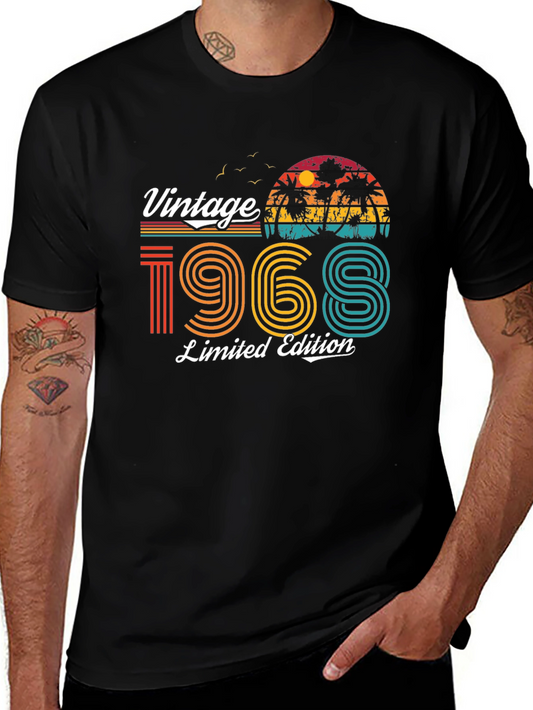 Vintage 1968 Limited Edition Black T-Shirt