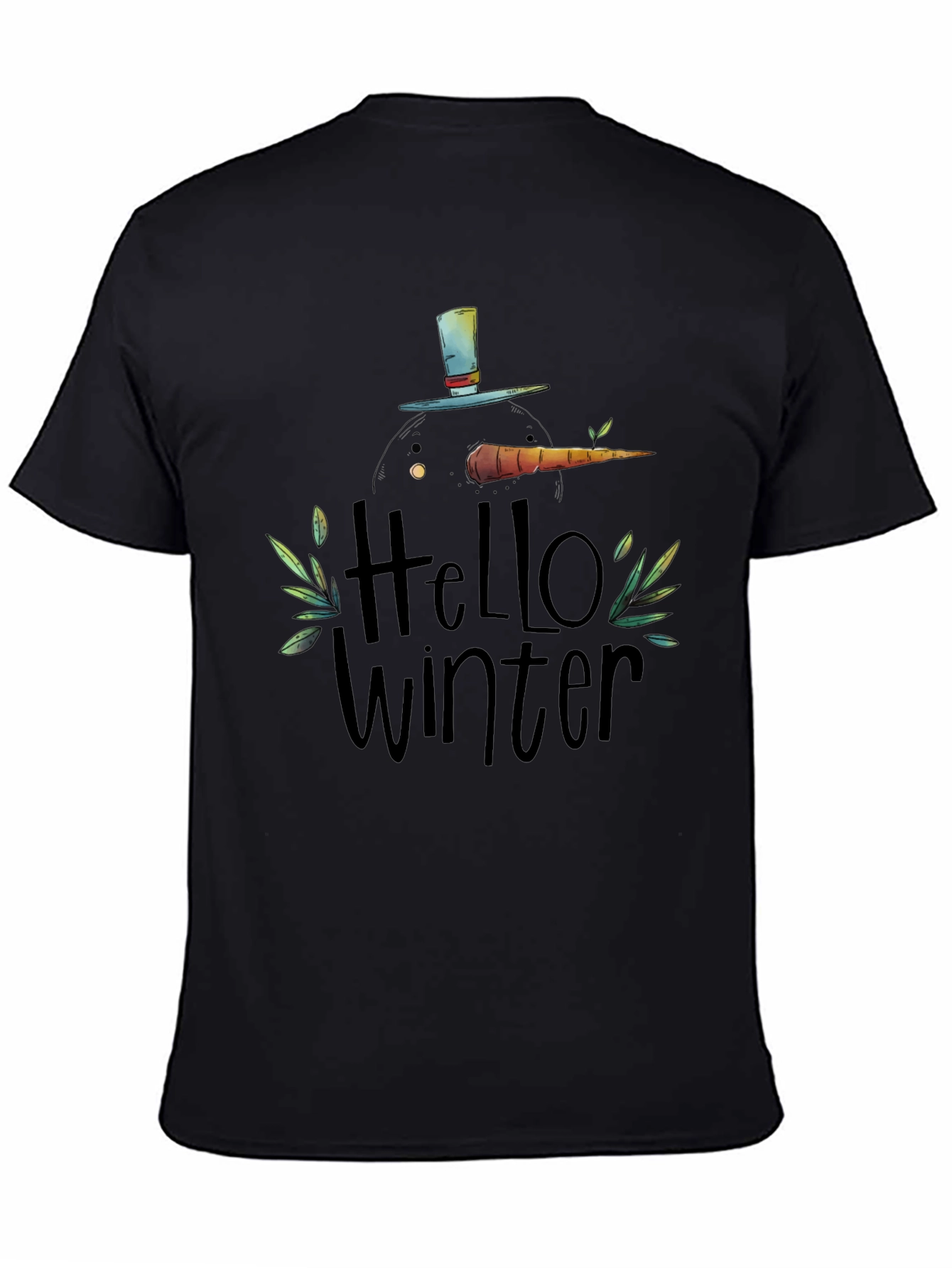 Hello Winter Snowman T-Shirt
