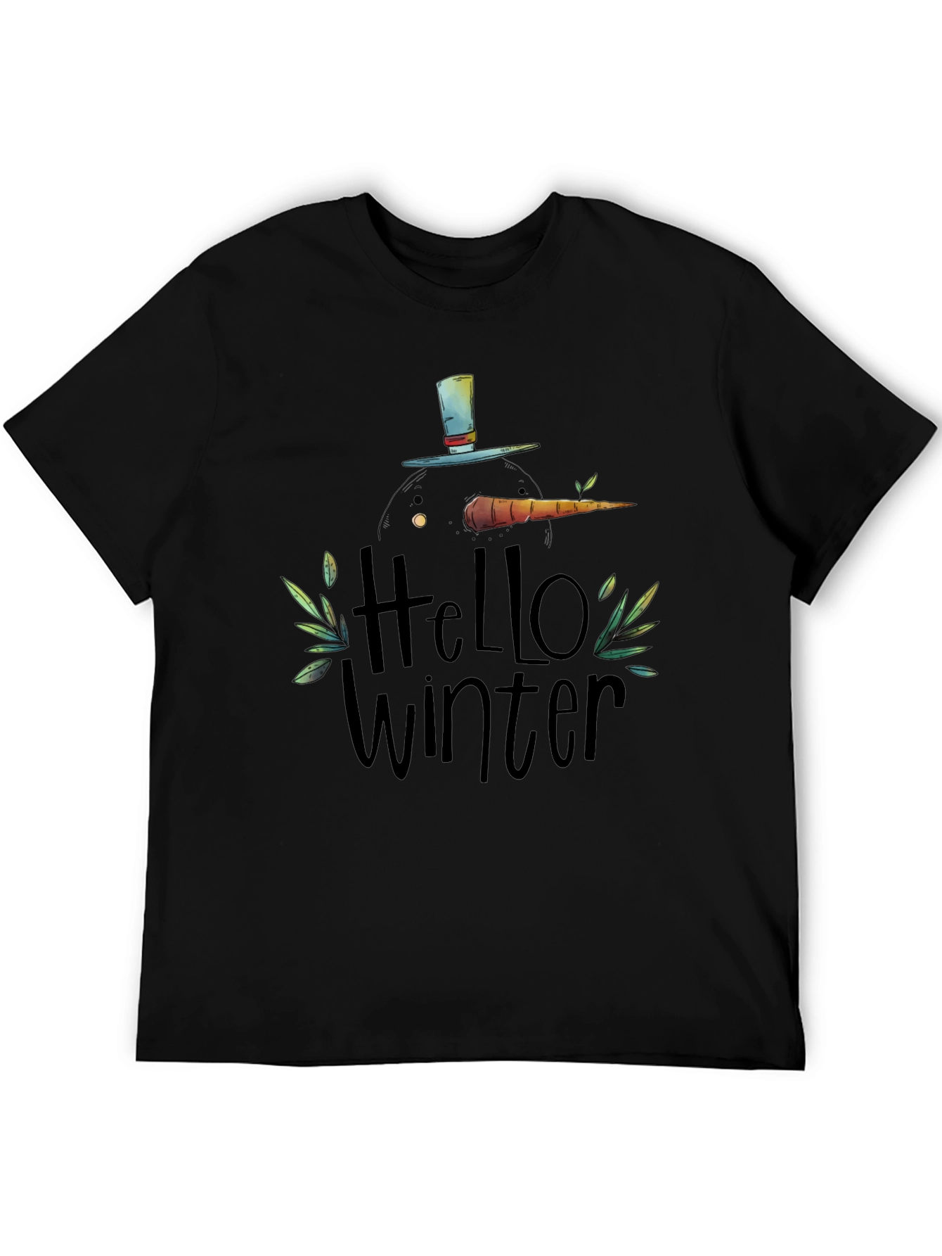 Hello Winter Snowman T-Shirt