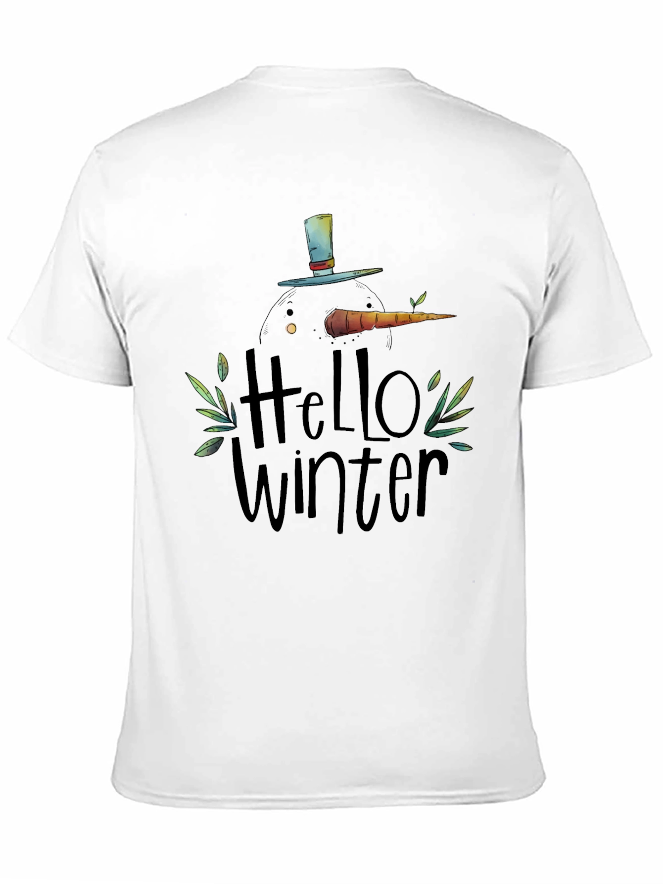 Hello Winter Snowman T-Shirt