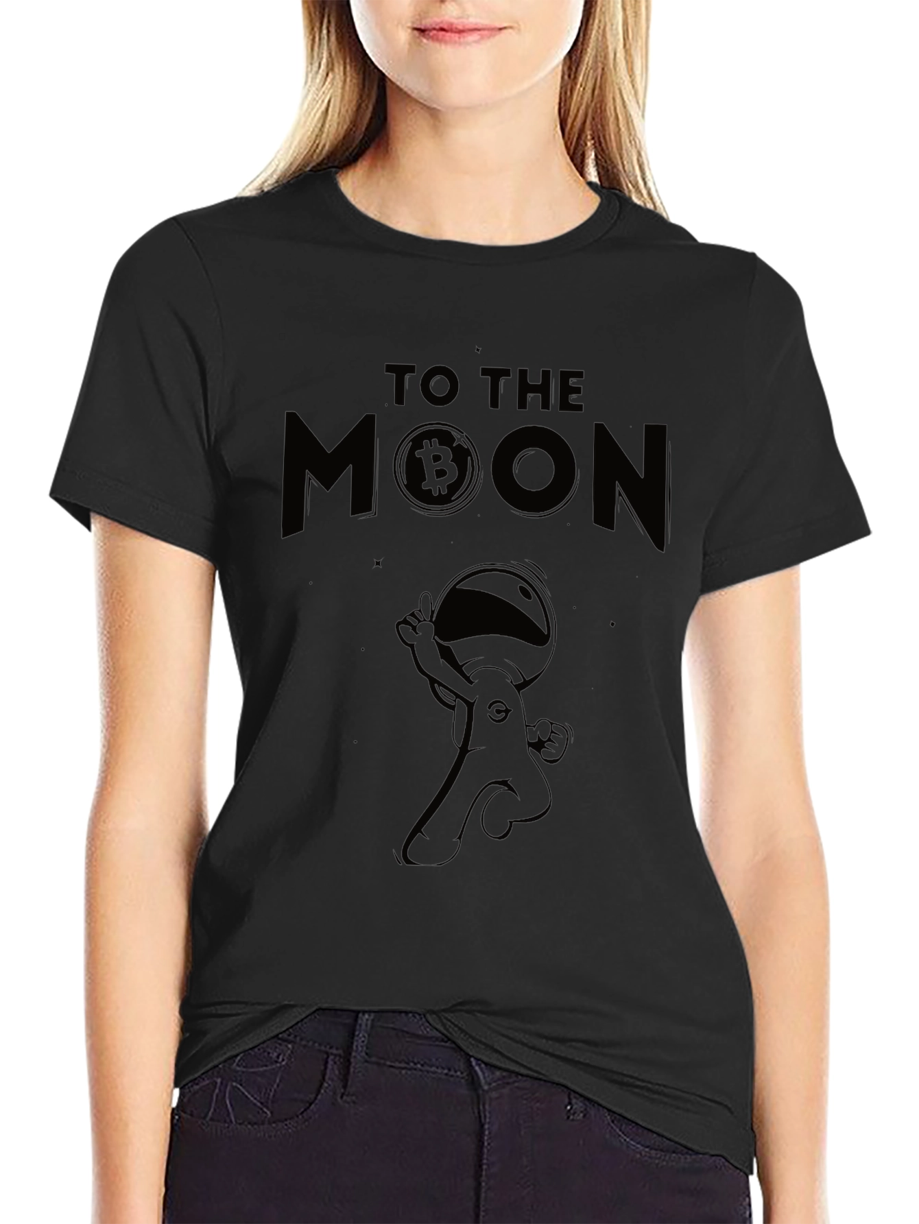 Bitcoin To The Moon T-Shirt