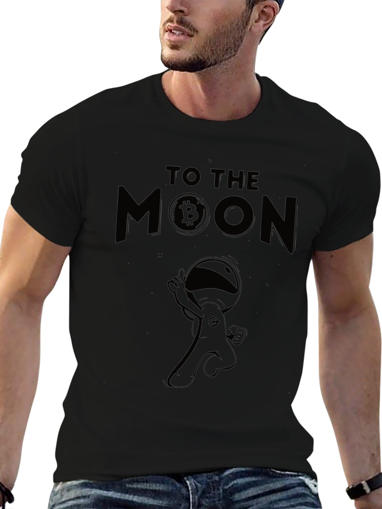 Bitcoin To The Moon T-Shirt