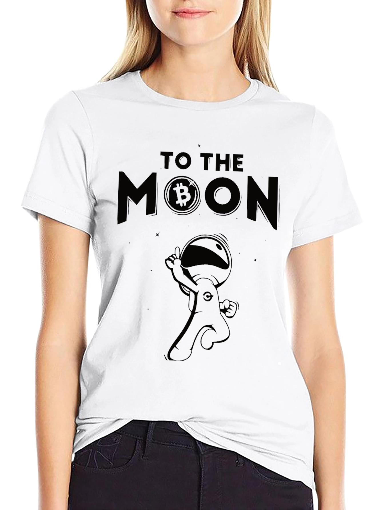 Bitcoin To The Moon T-Shirt