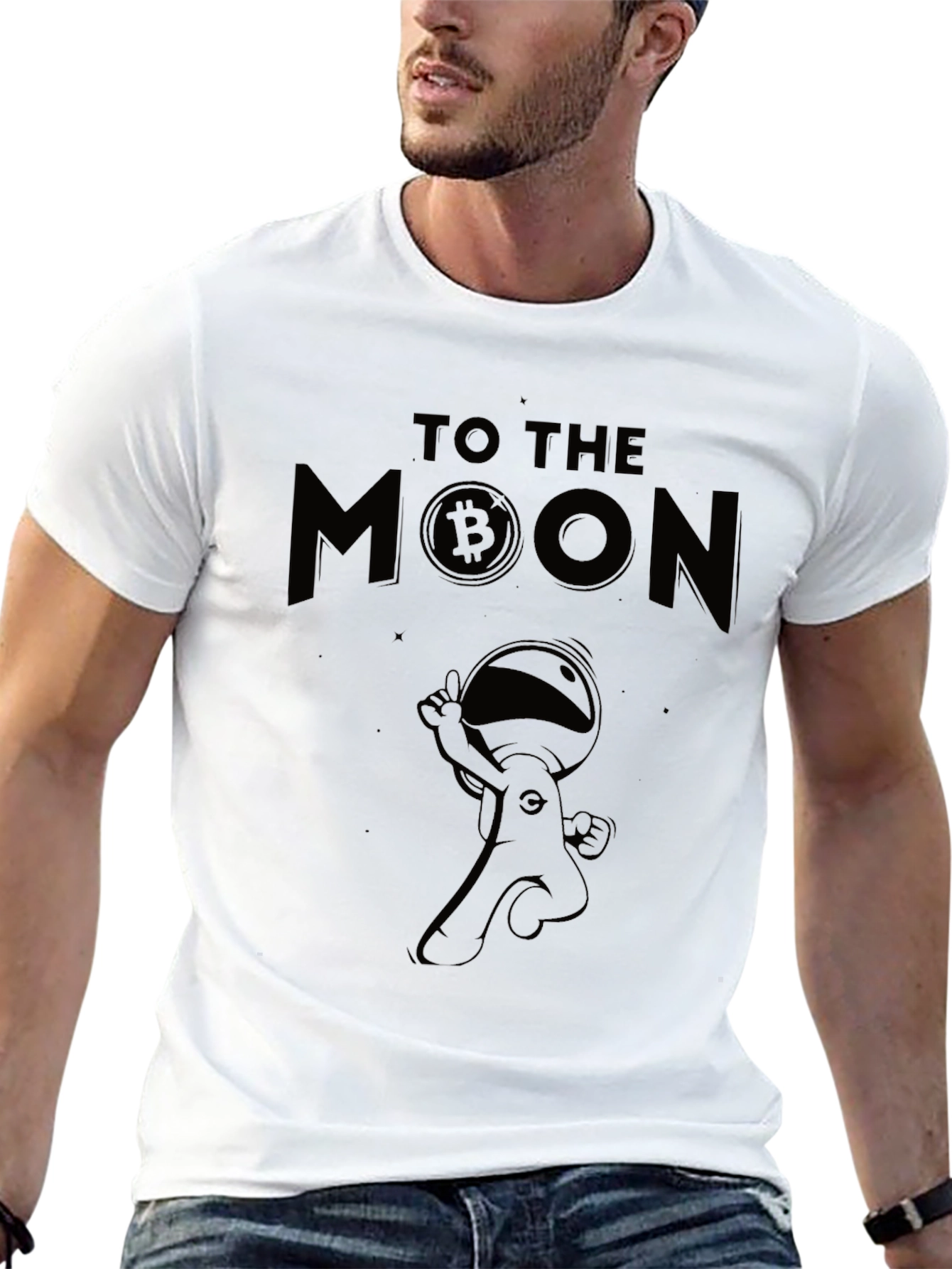 Bitcoin To The Moon T-Shirt