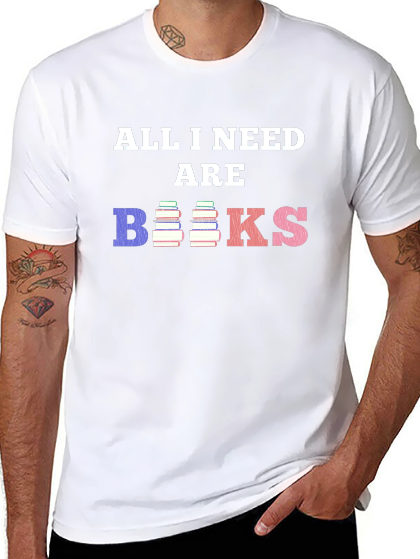 All I Need Are Books T-Shirt
