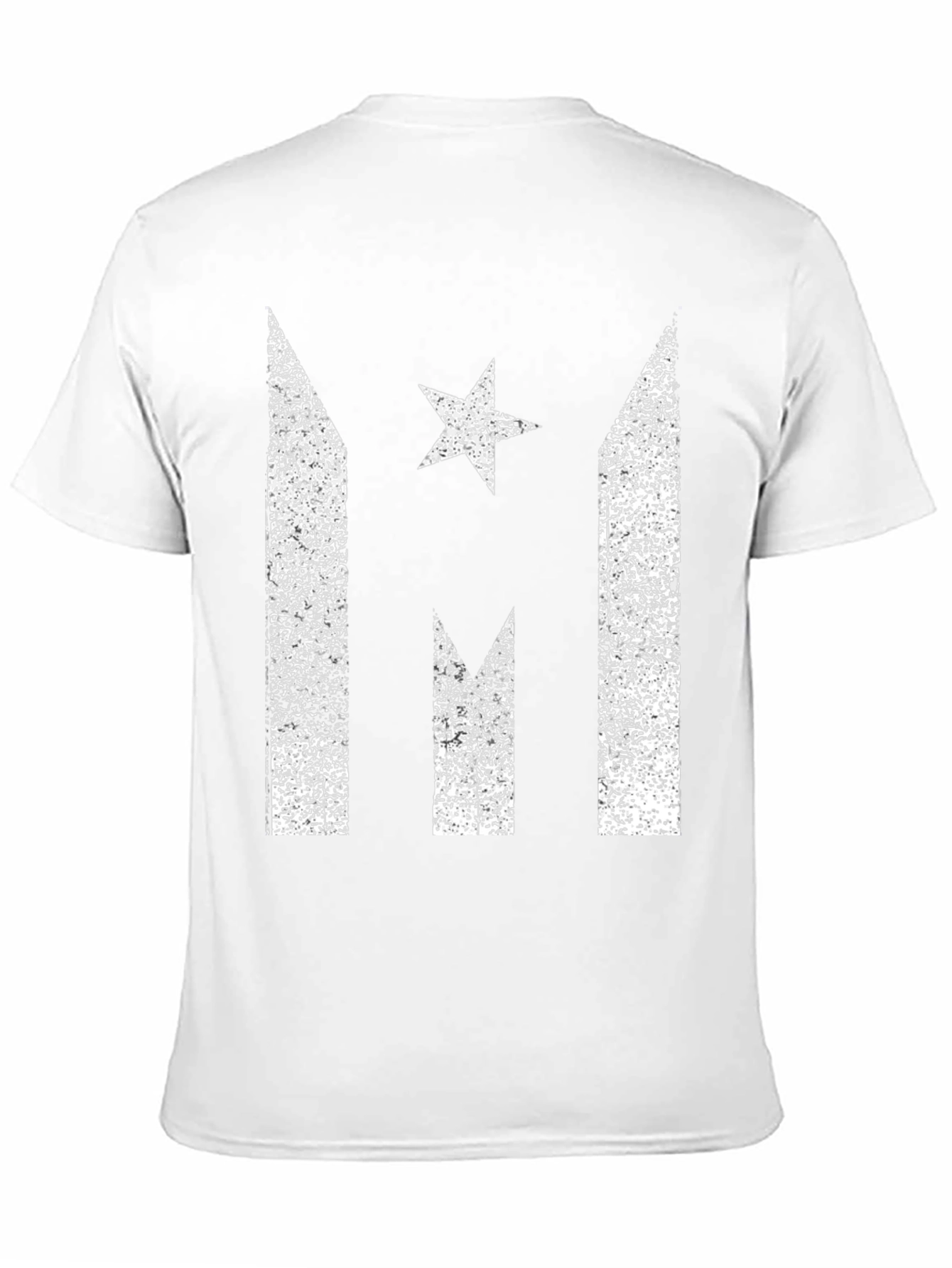 Distressed Puerto Rican Pride Graphic Tee - Black