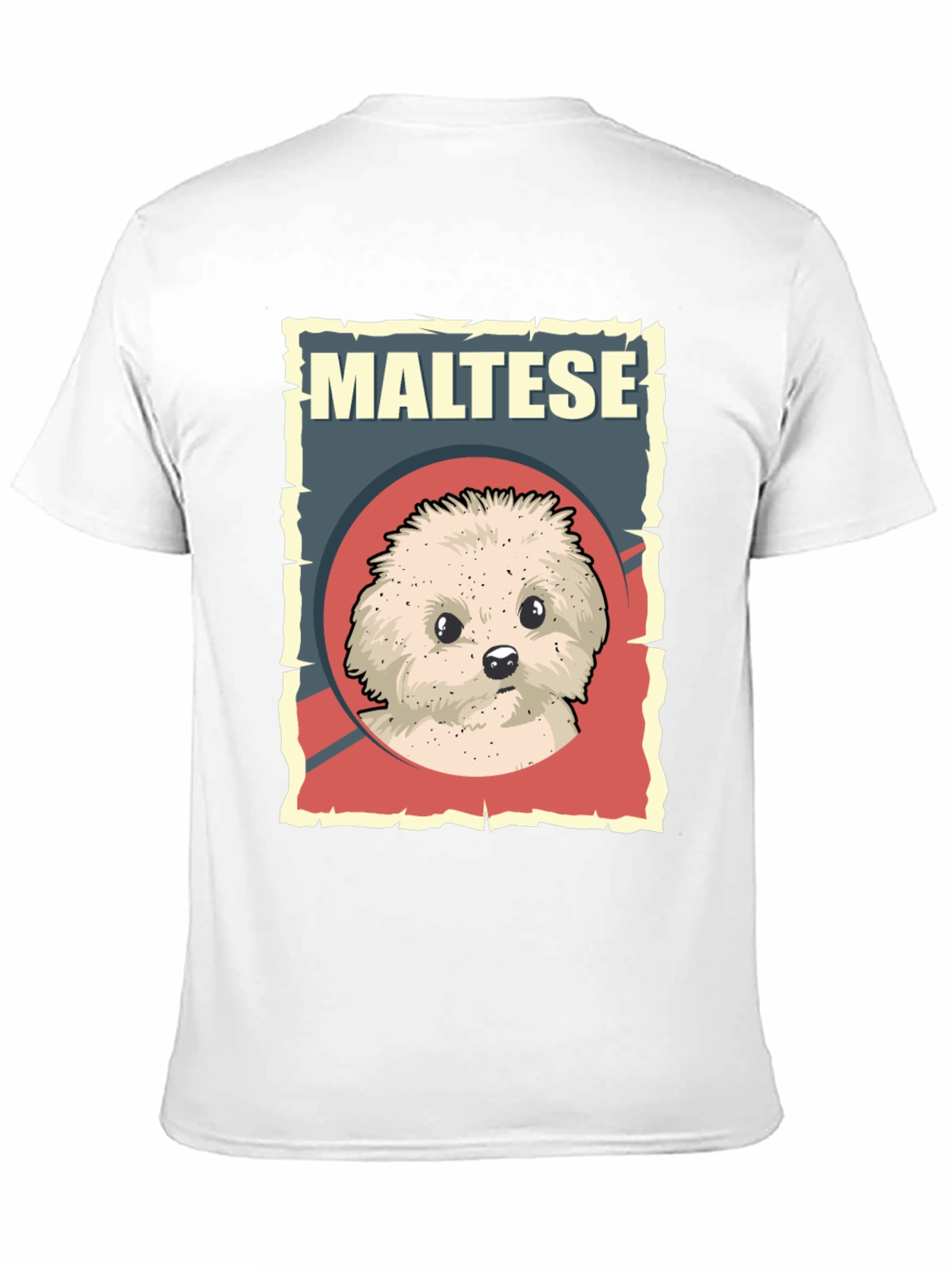 Maltese Dog Breed T-Shirt - Cute Puppy Graphic Tee