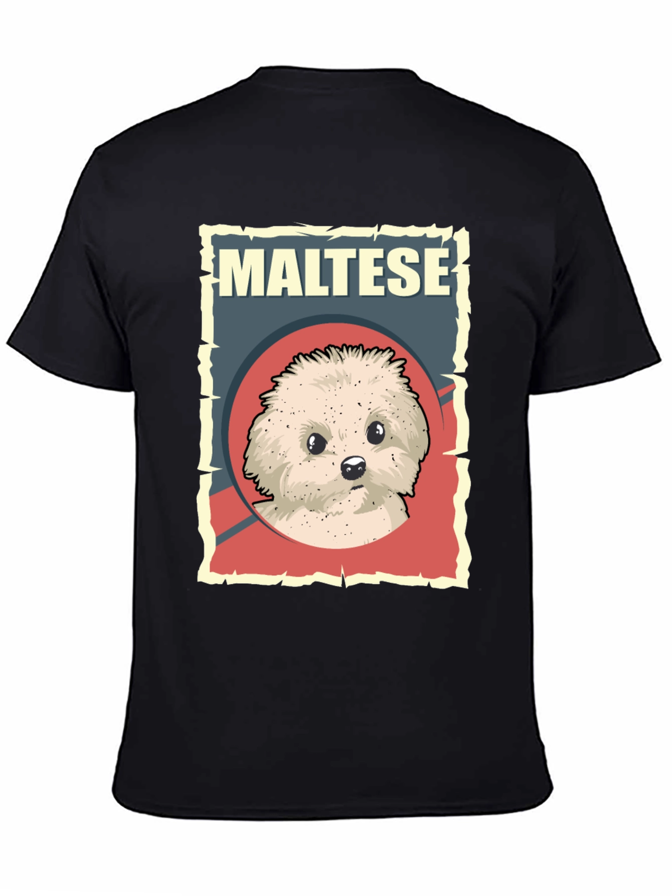 Maltese Dog Breed T-Shirt - Cute Puppy Graphic Tee