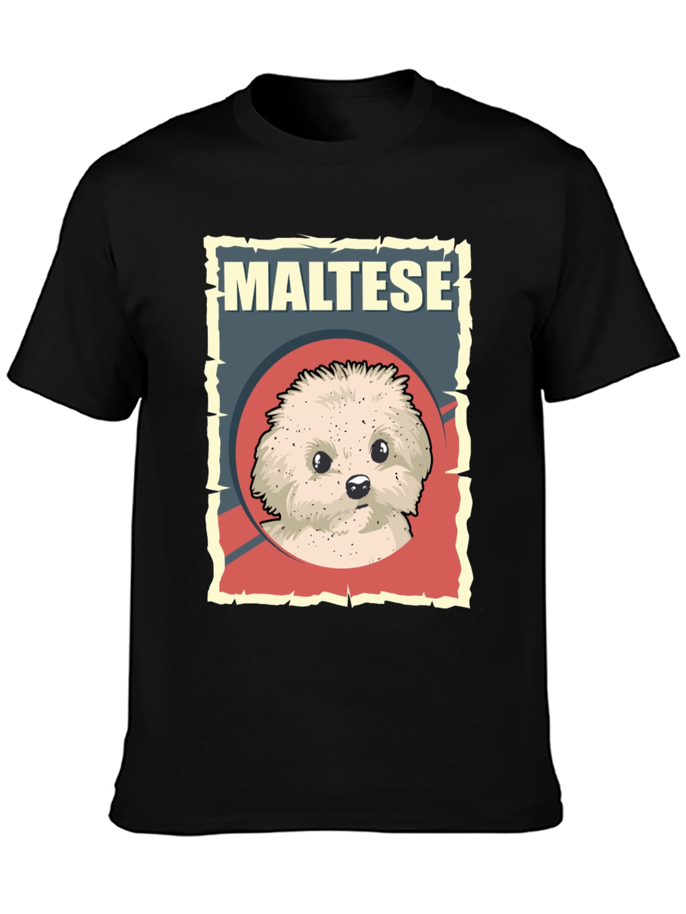 Maltese Dog Breed T-Shirt - Cute Puppy Graphic Tee