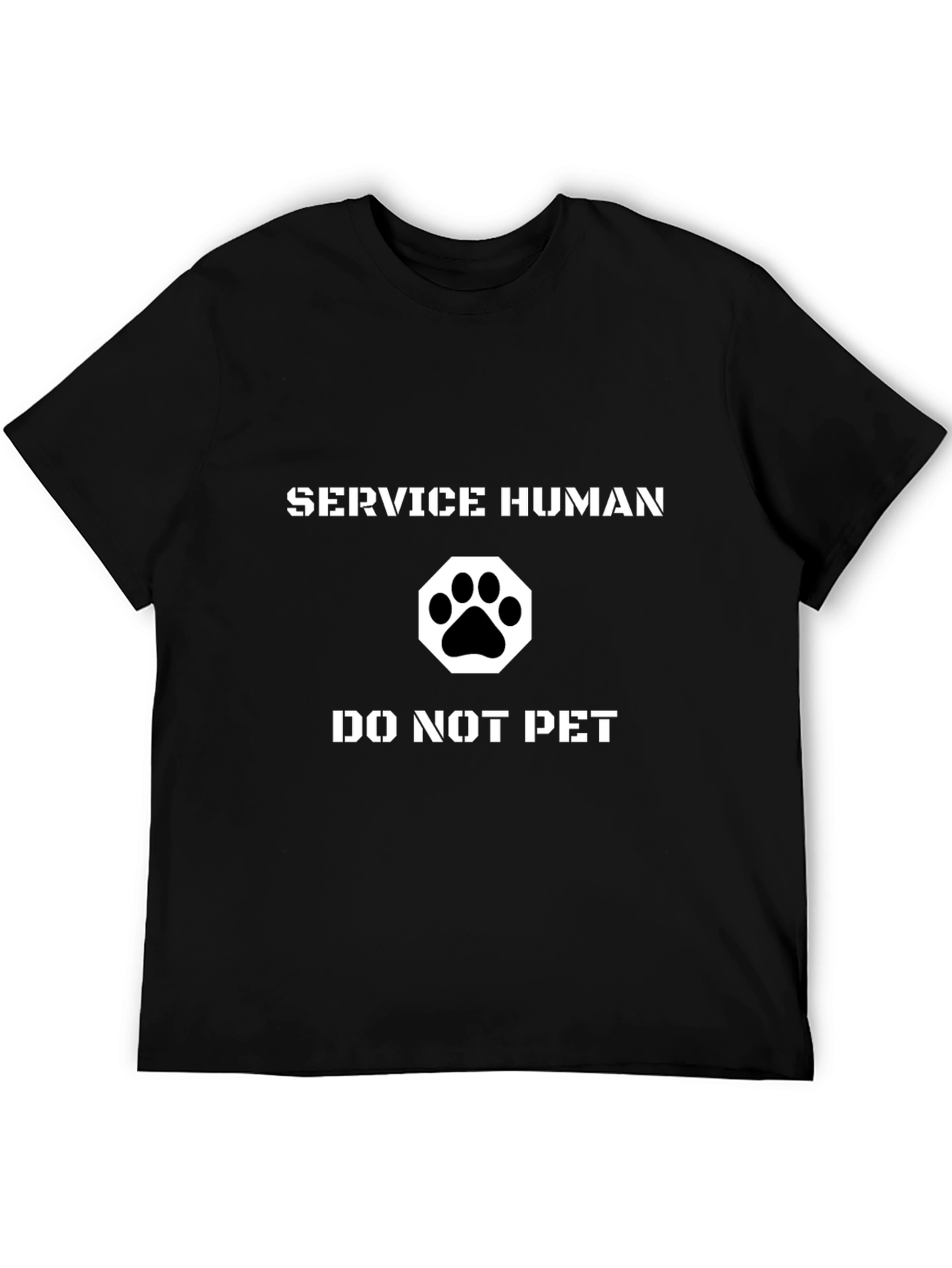 Service Human T-Shirt - Funny Pet Owner Apparel