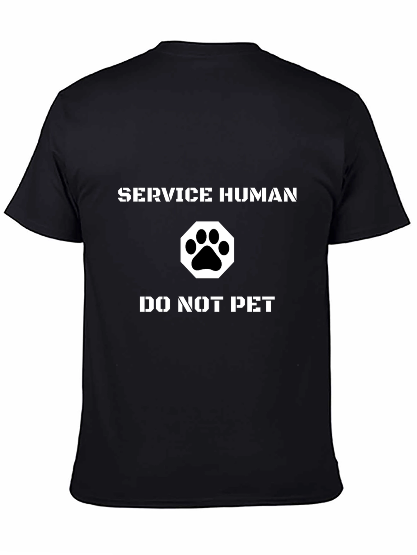 Service Human T-Shirt - Funny Pet Owner Apparel