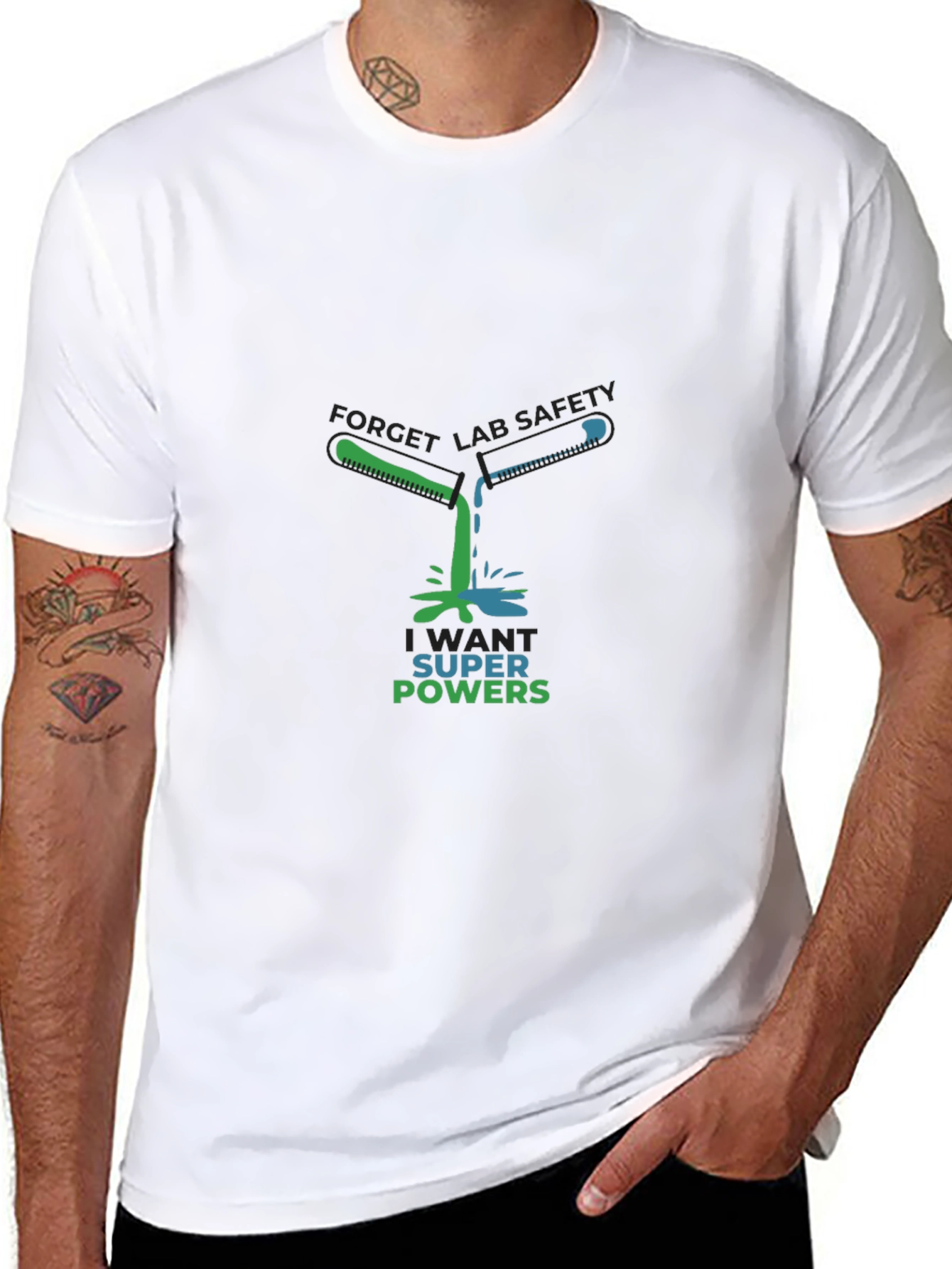 Lab Safety Super Powers T-Shirt